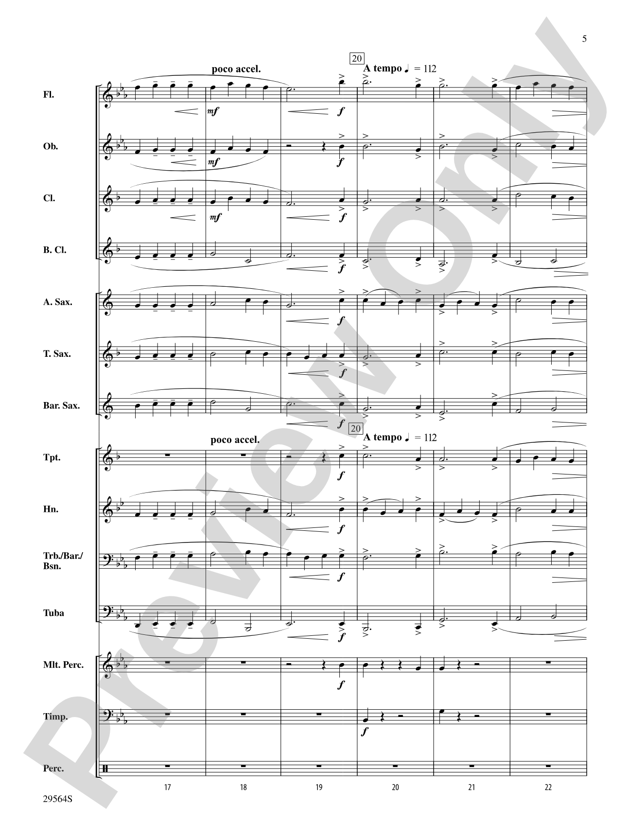 The Three O's of Christmas: Concert Band Conductor Score & Parts