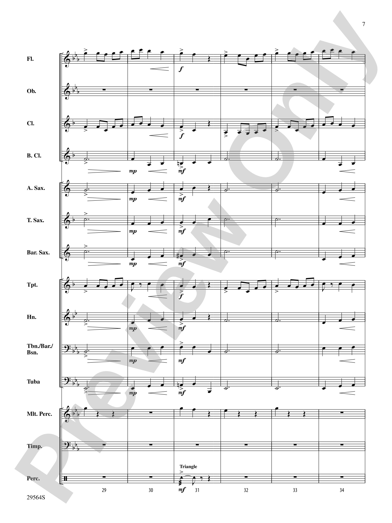 The Three O's of Christmas: Concert Band Conductor Score & Parts