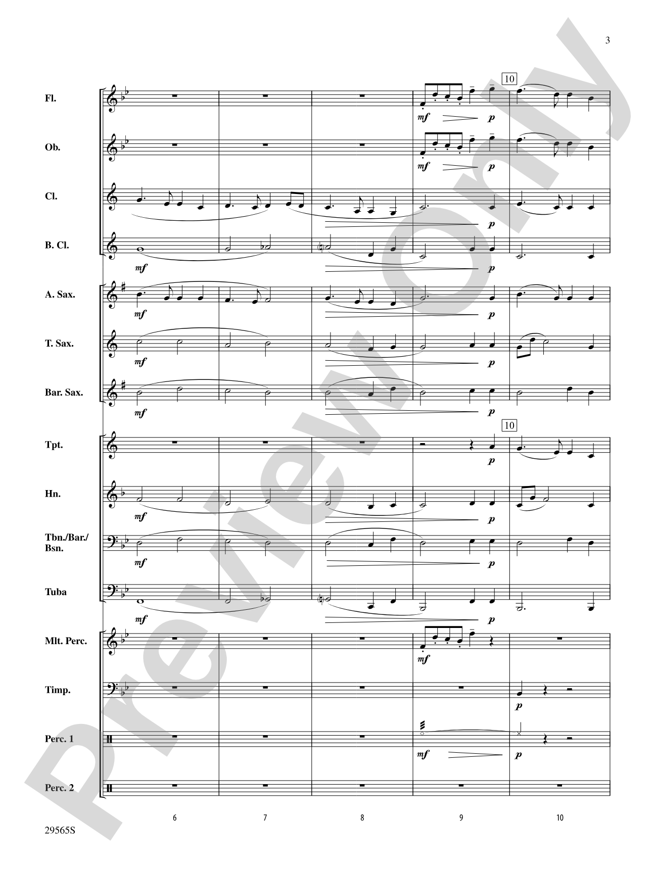 Auld Tannenbaum: Concert Band Conductor Score & Parts