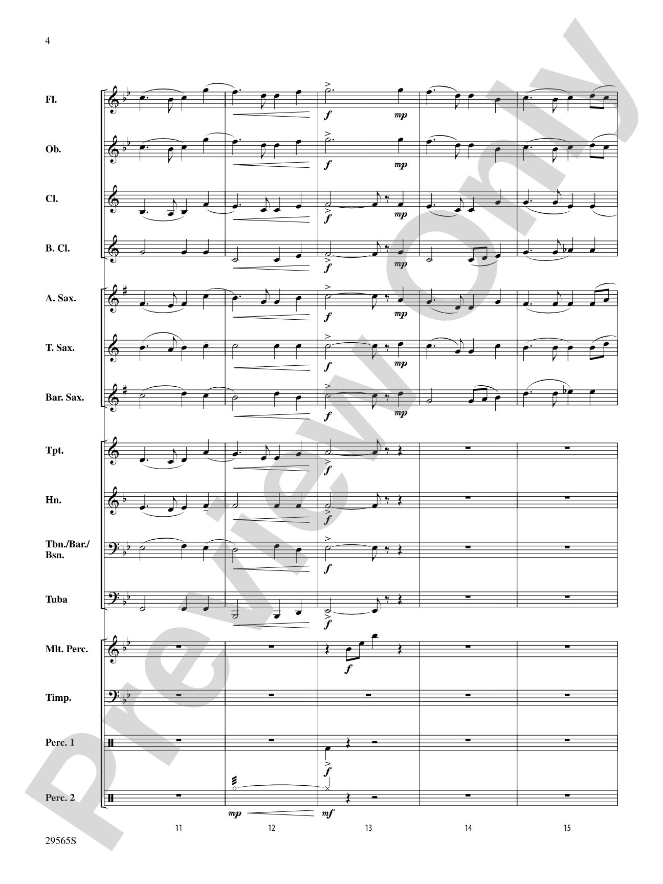 Auld Tannenbaum: Concert Band Conductor Score & Parts