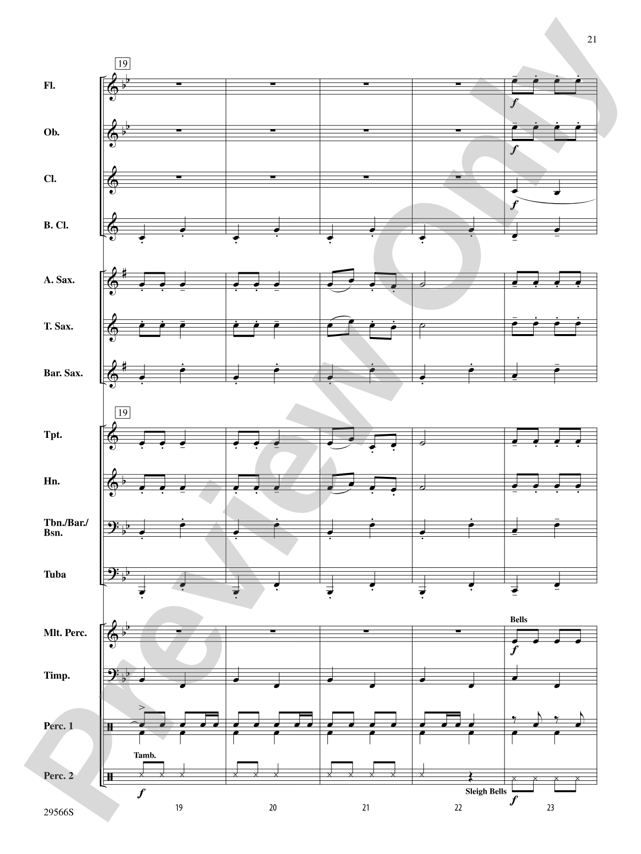 Three Christmas Bells (I. Ukranian Bell Carol, II. Ding Dong! Merrily on High, III. Jingle Bells): Concert Band Conductor Score & Parts