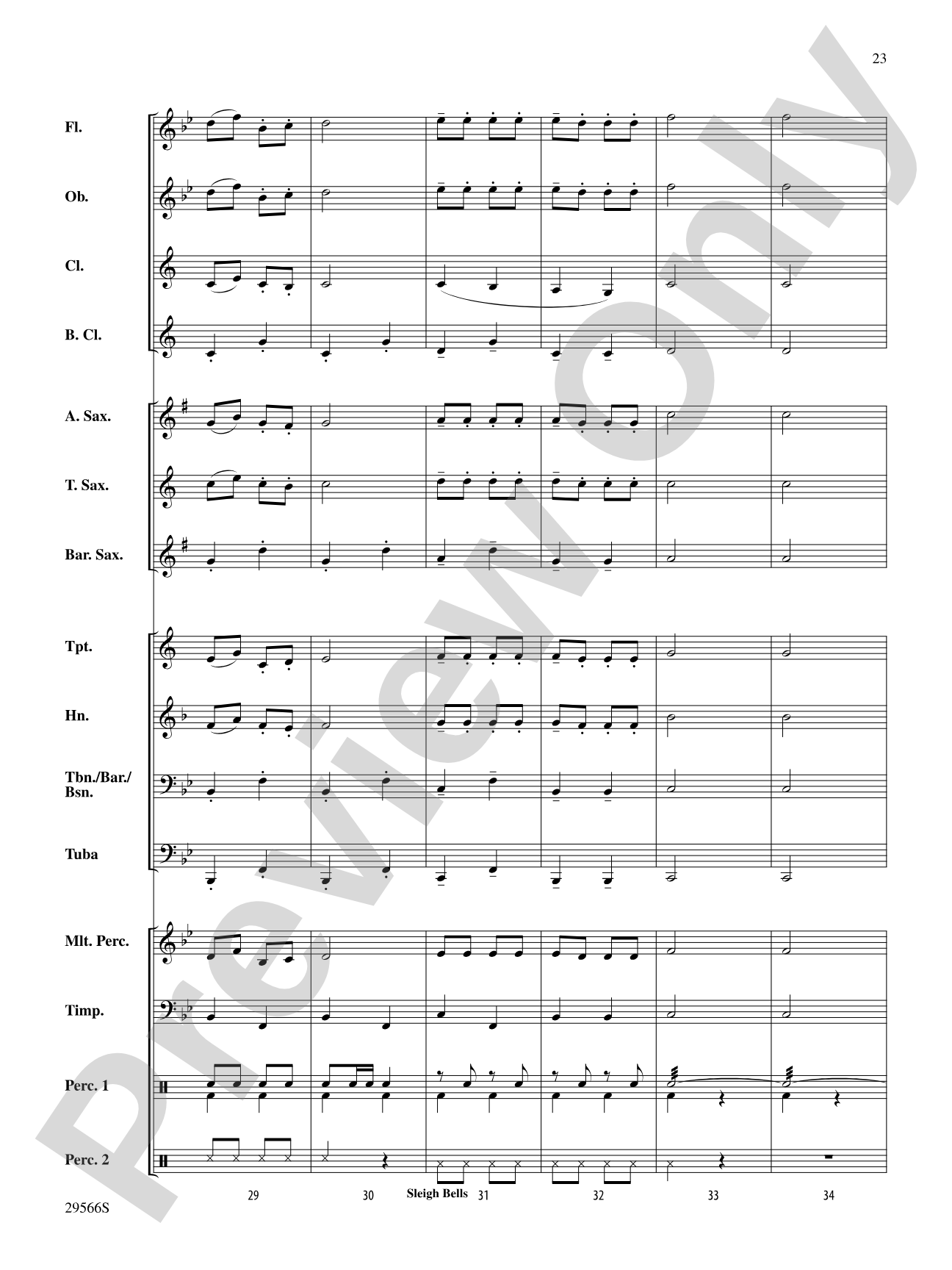 Three Christmas Bells (I. Ukranian Bell Carol, II. Ding Dong! Merrily on High, III. Jingle Bells): Concert Band Conductor Score & Parts