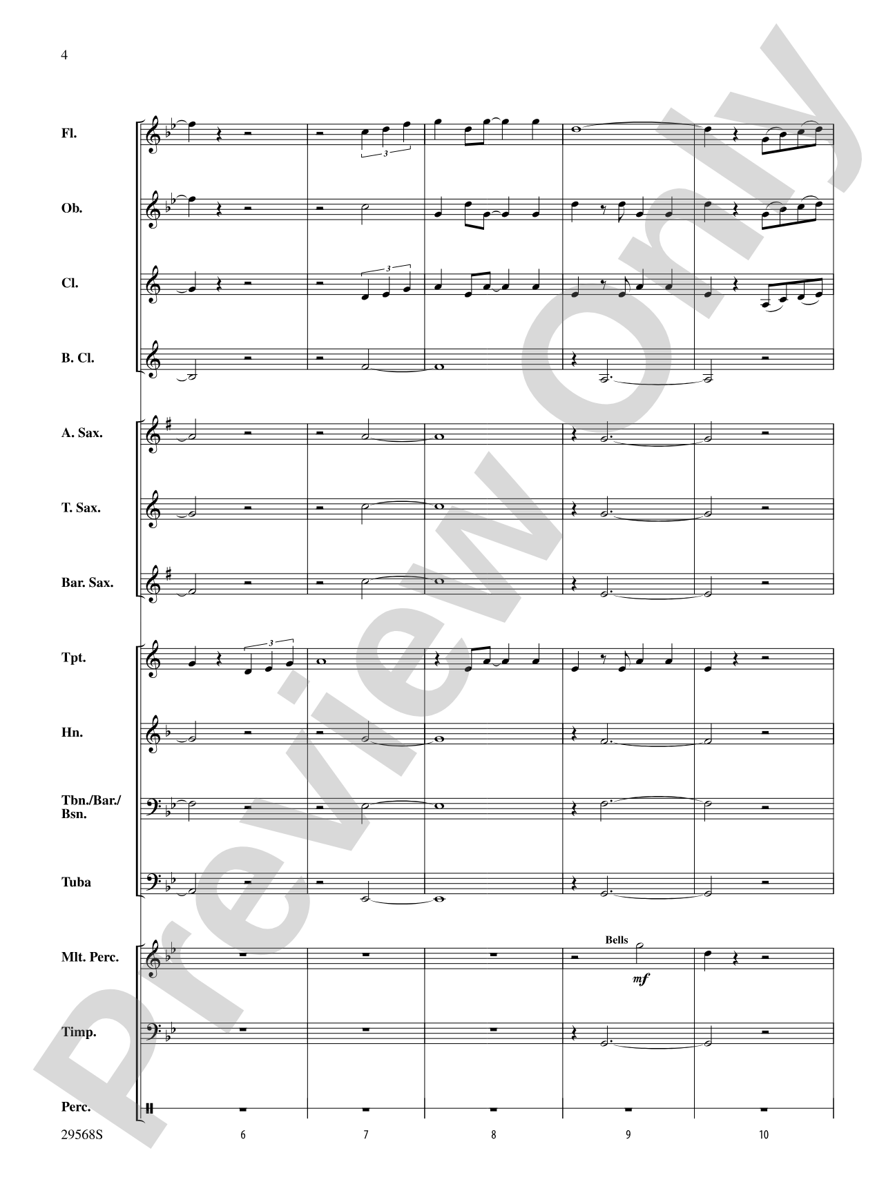 Lyra (from The Golden Compass): Concert Band Conductor Score & Parts
