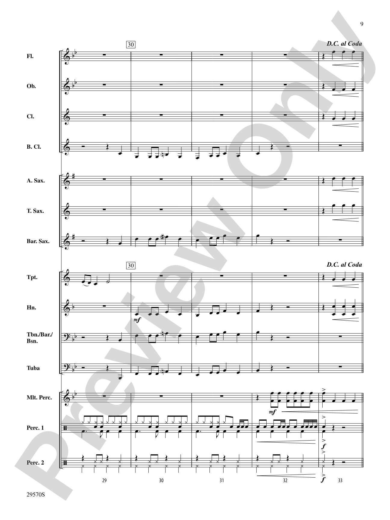 Wooly Bully: Concert Band Conductor Score & Parts