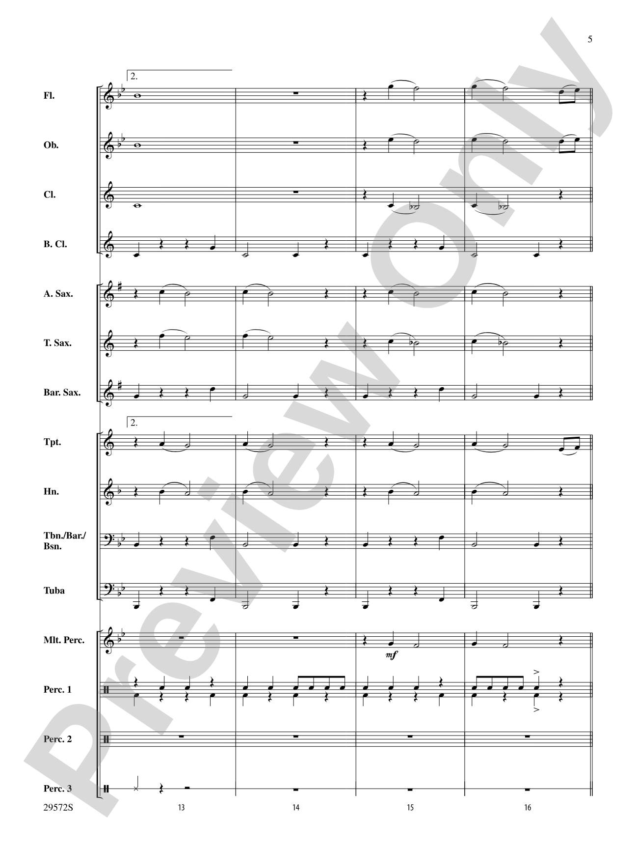 Sleigh Ride: Concert Band Conductor Score & Parts