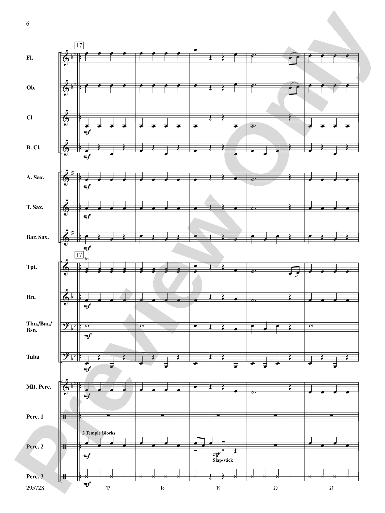 Sleigh Ride: Concert Band Conductor Score & Parts