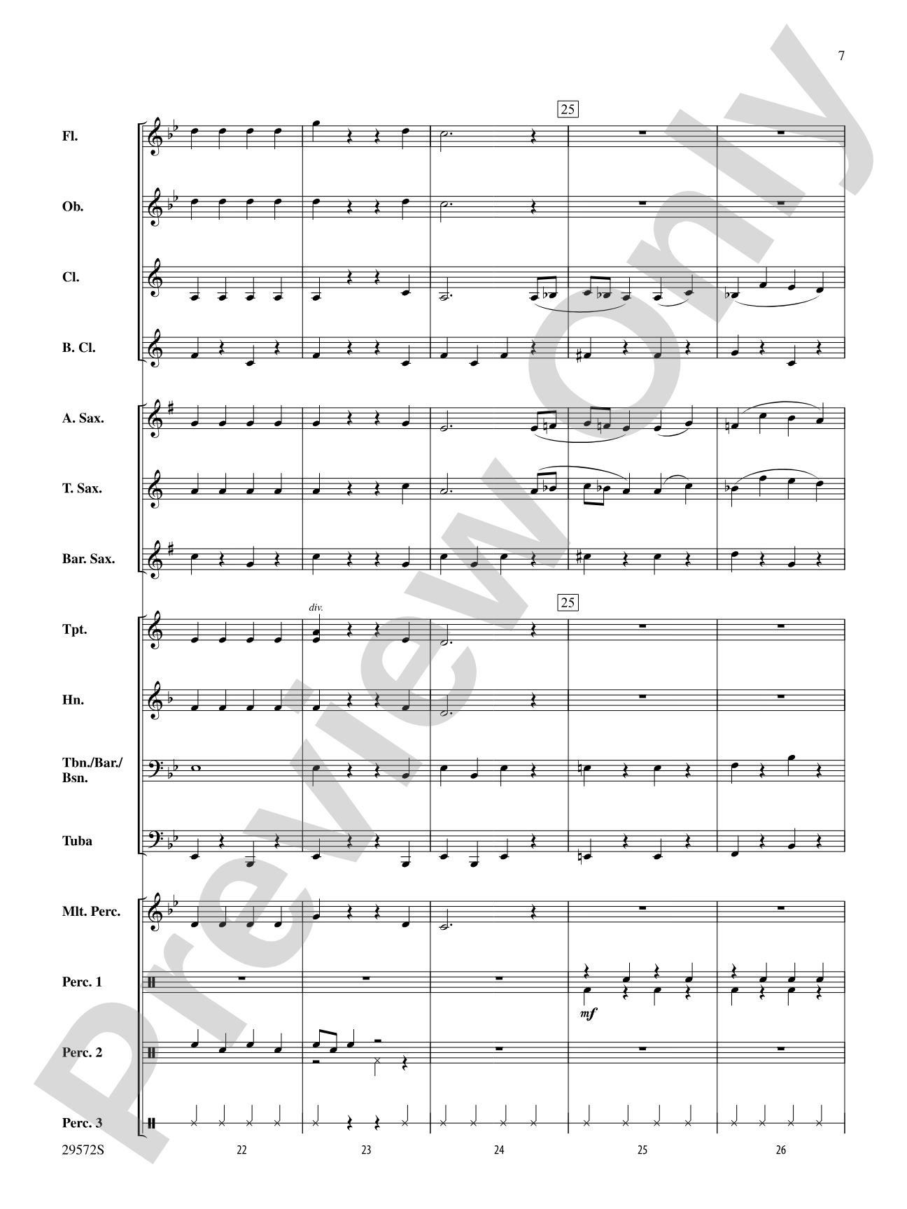 Sleigh Ride: Concert Band Conductor Score & Parts