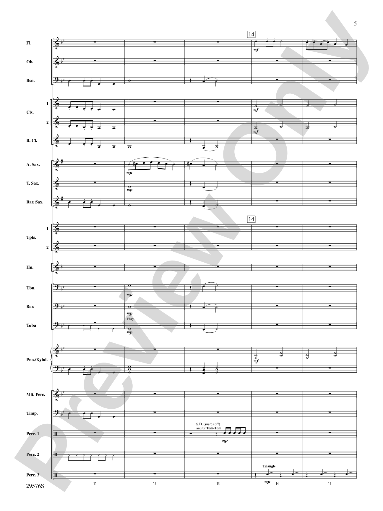 Eskimo Dance: Concert Band Conductor Score & Parts