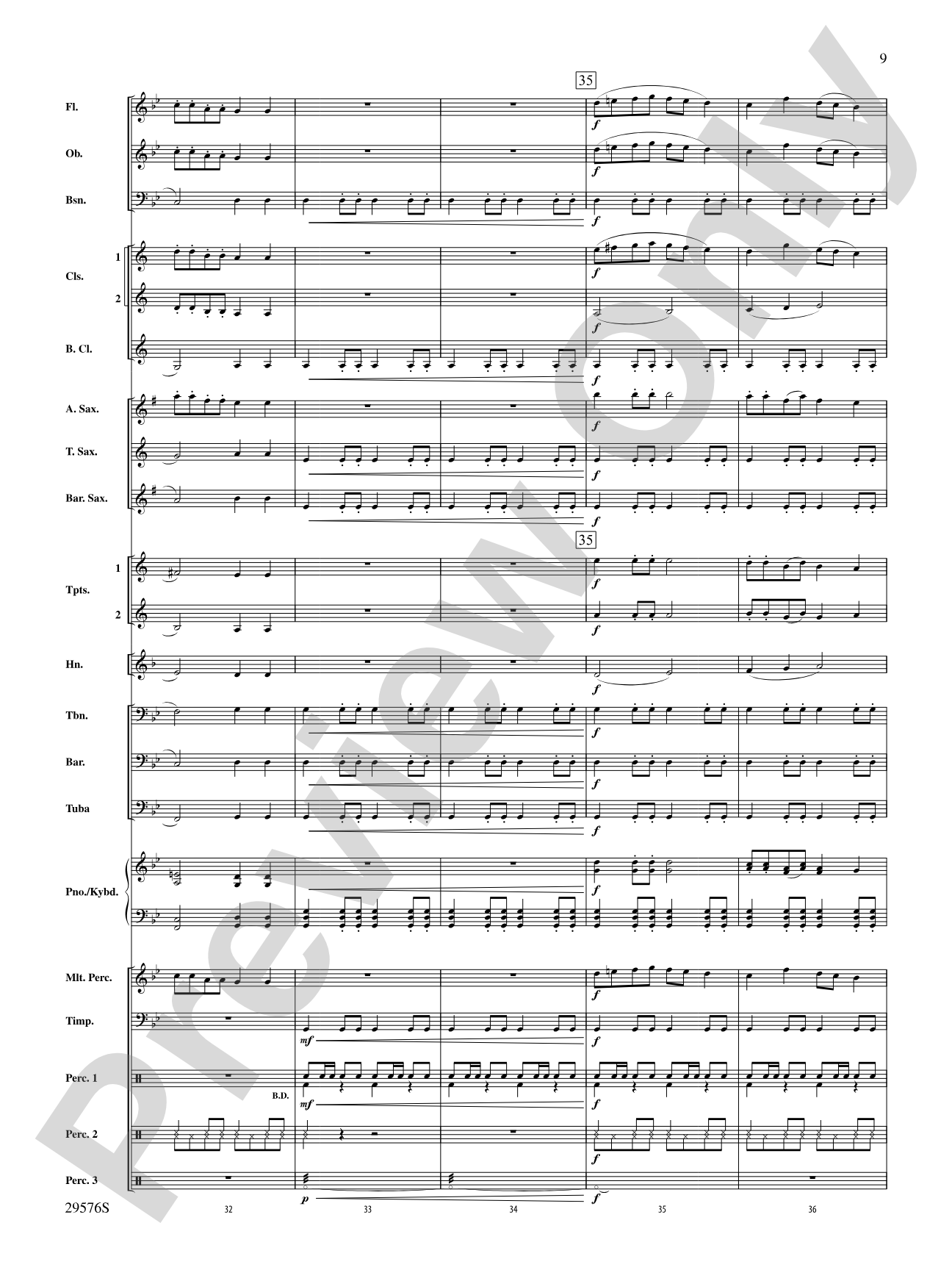 Eskimo Dance: Concert Band Conductor Score & Parts