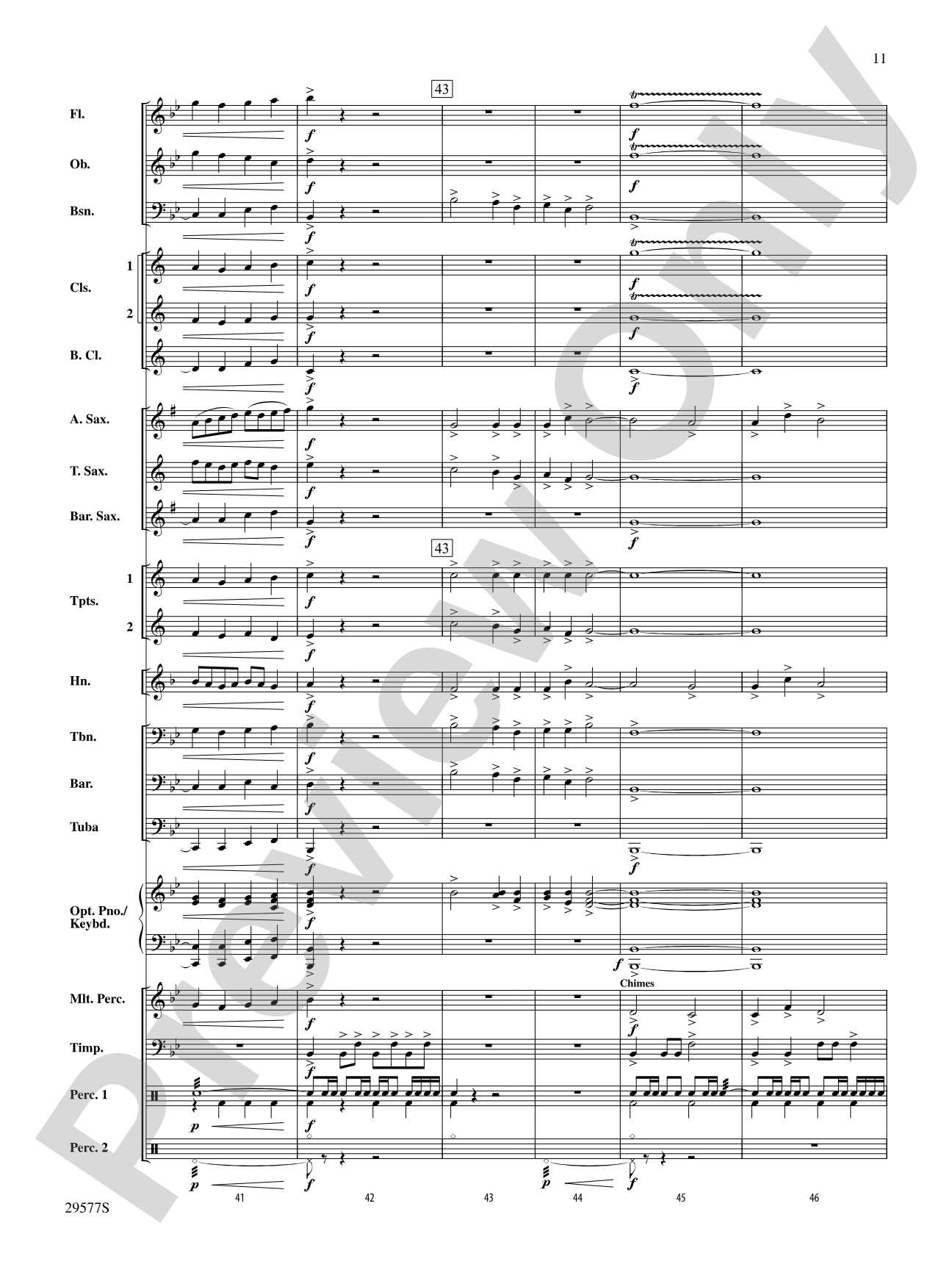 Legacy (An Overture for Band): Concert Band Conductor Score & Parts