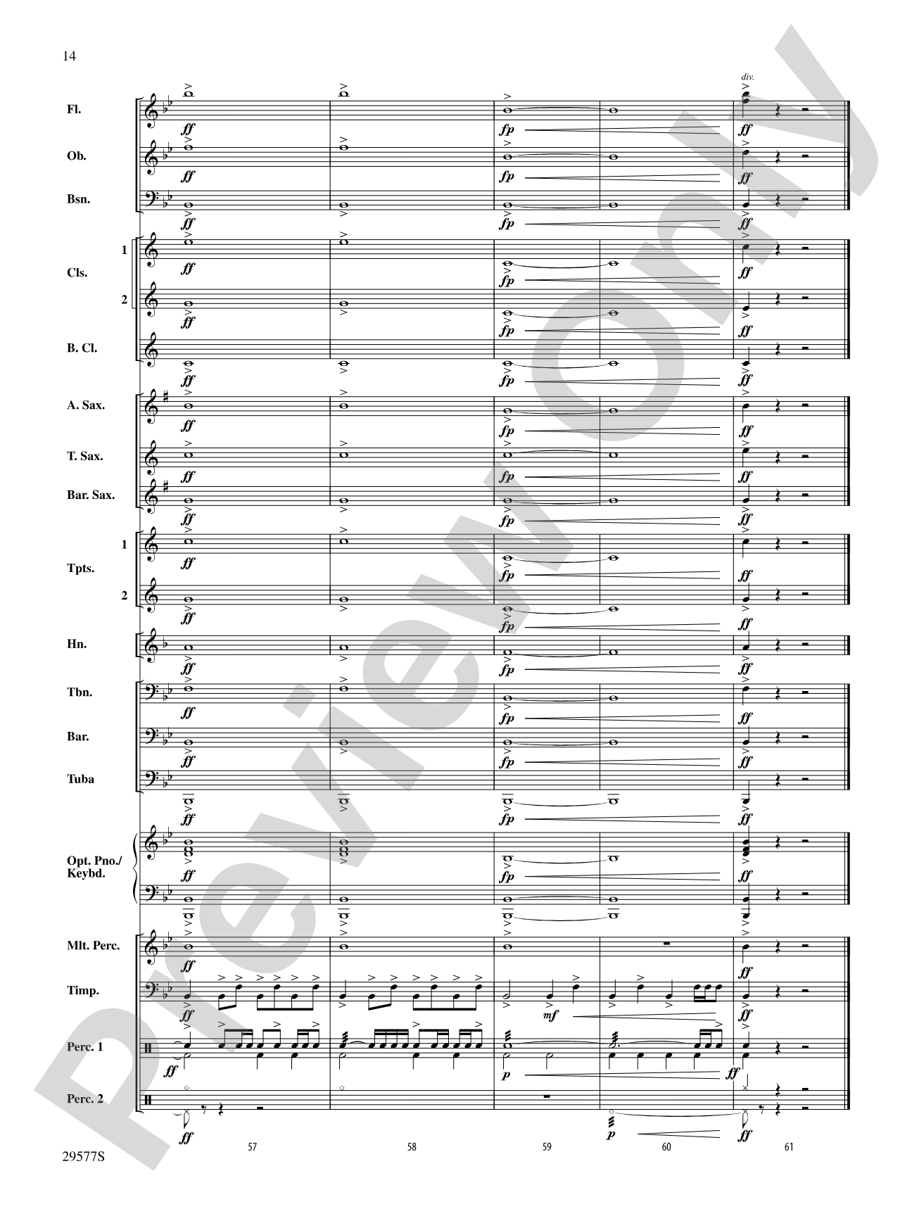 Legacy (An Overture for Band): Concert Band Conductor Score & Parts