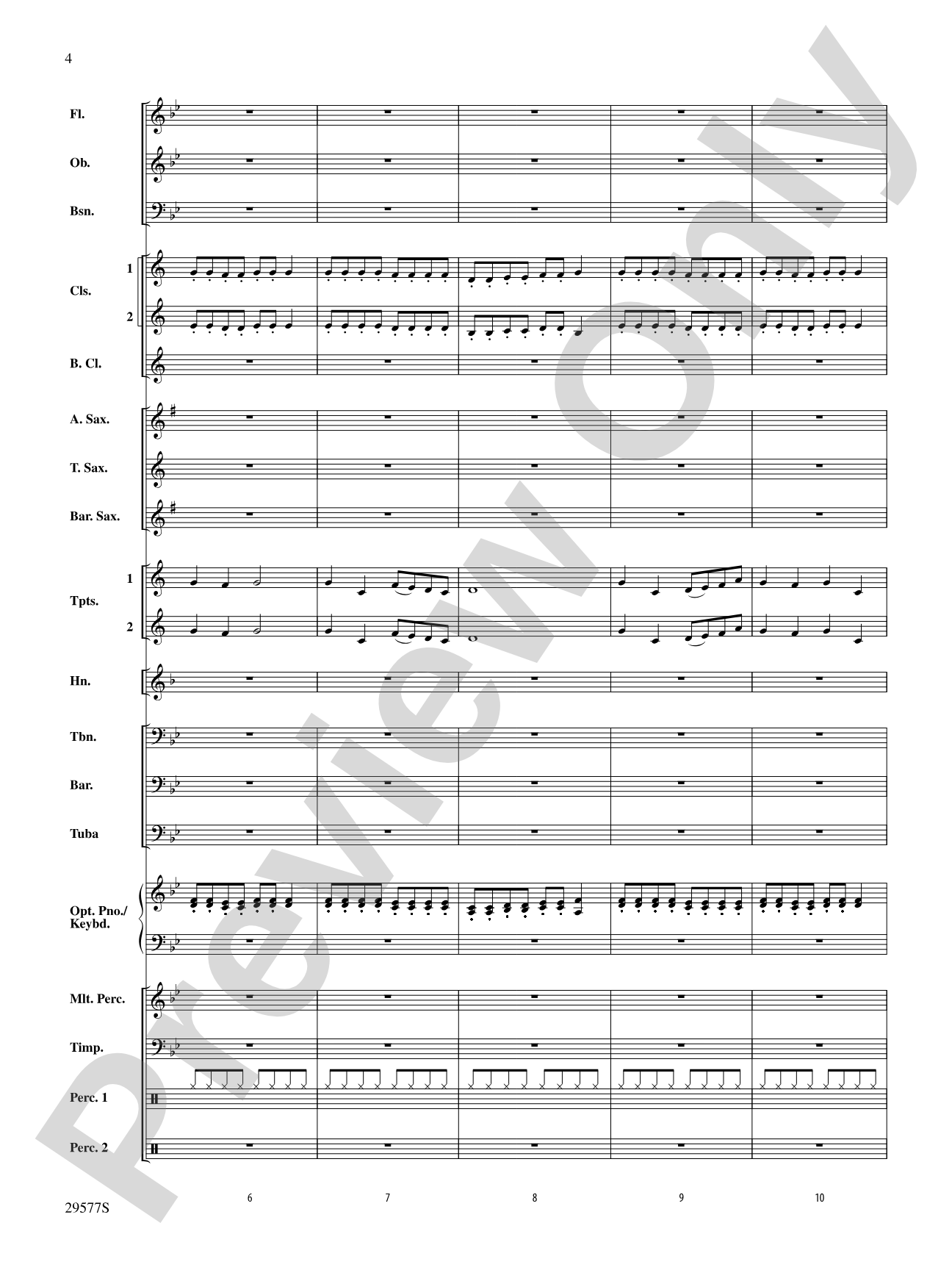 Legacy (An Overture for Band): Concert Band Conductor Score & Parts
