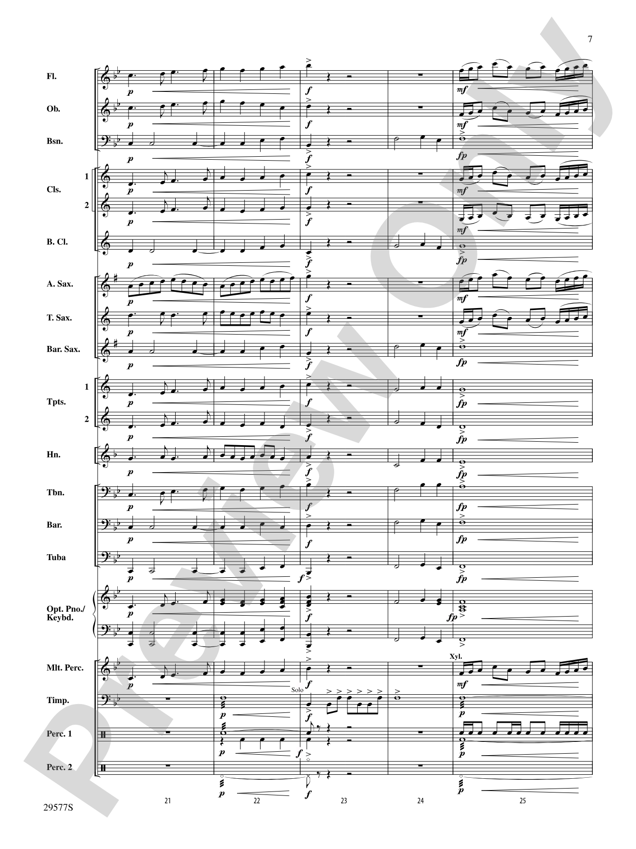 Legacy (An Overture for Band): Concert Band Conductor Score & Parts