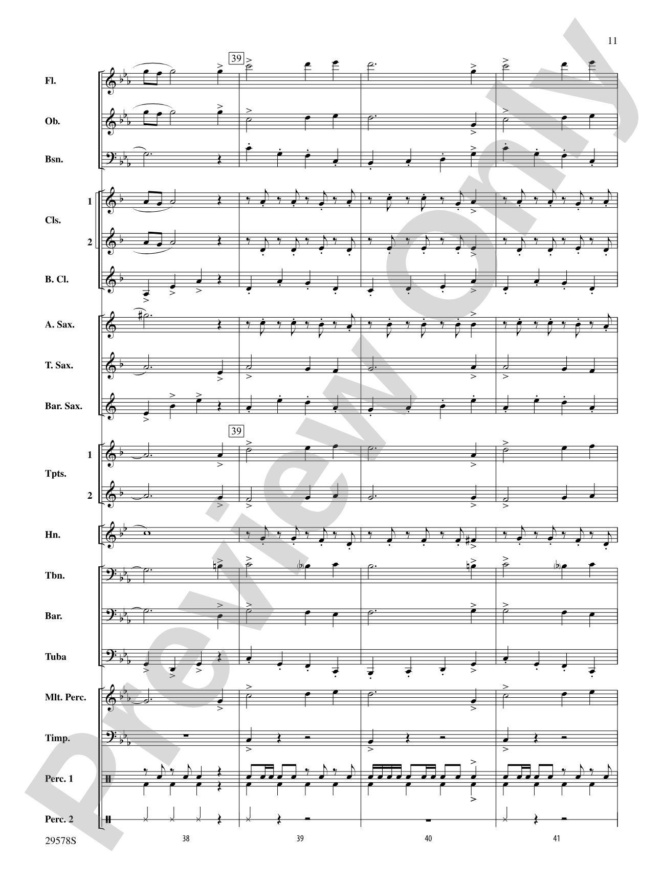Delta Force: Concert Band Conductor Score & Parts