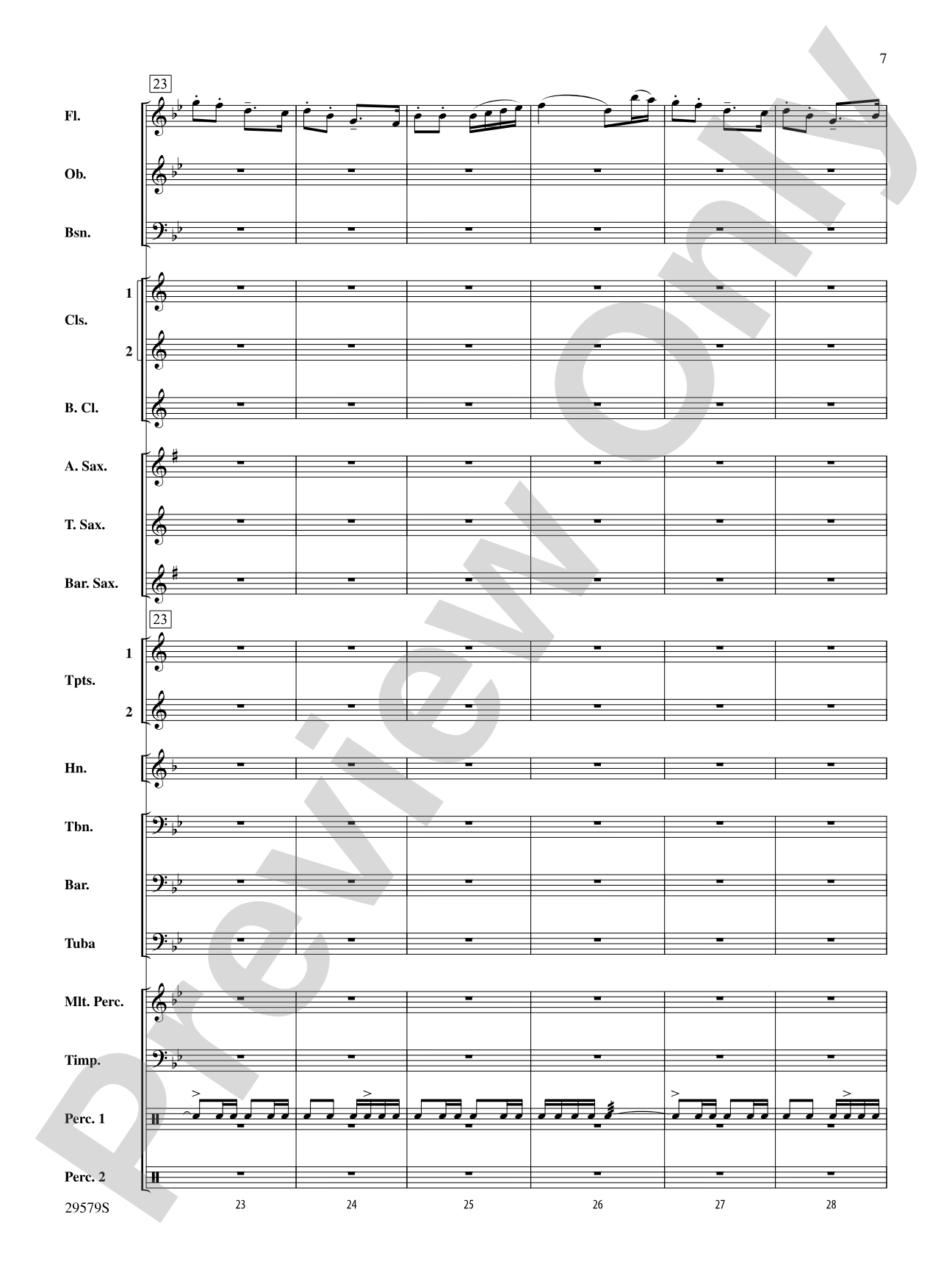 Irish Air and Dance: Concert Band Conductor Score & Parts
