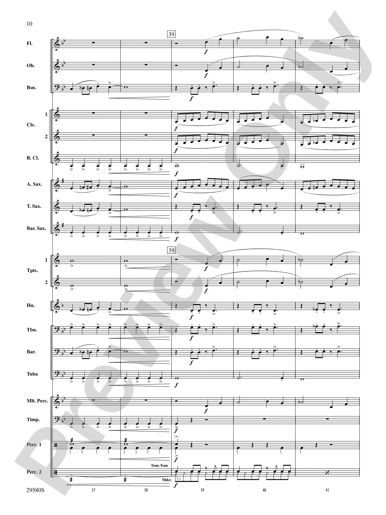The Pit and the Pendulum: Concert Band Conductor Score & Parts
