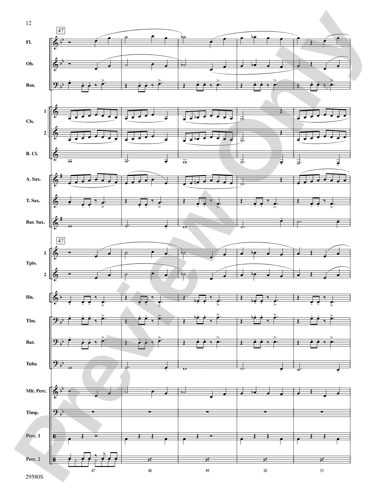 The Pit and the Pendulum: Concert Band Conductor Score & Parts