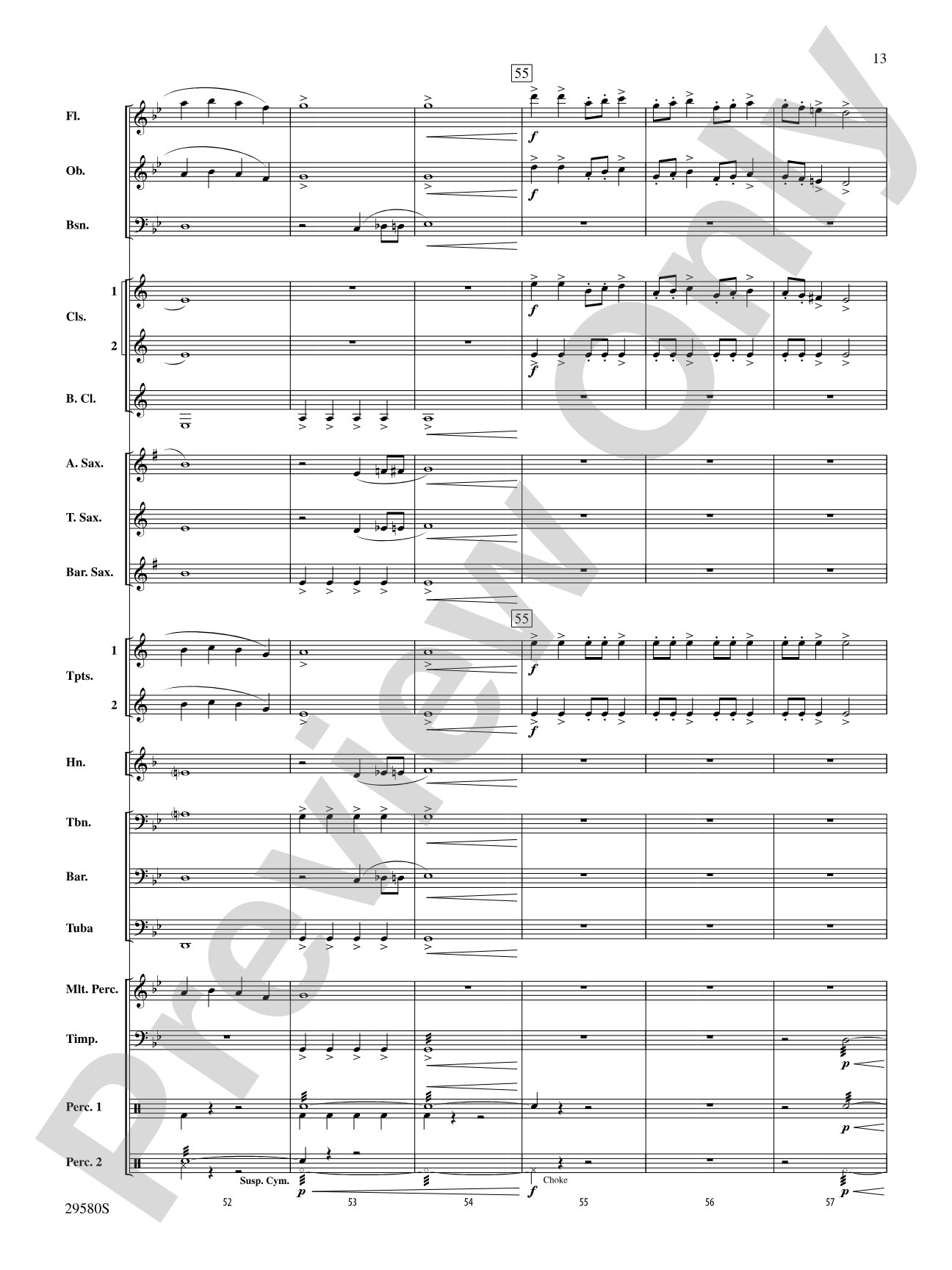 The Pit and the Pendulum: Concert Band Conductor Score & Parts