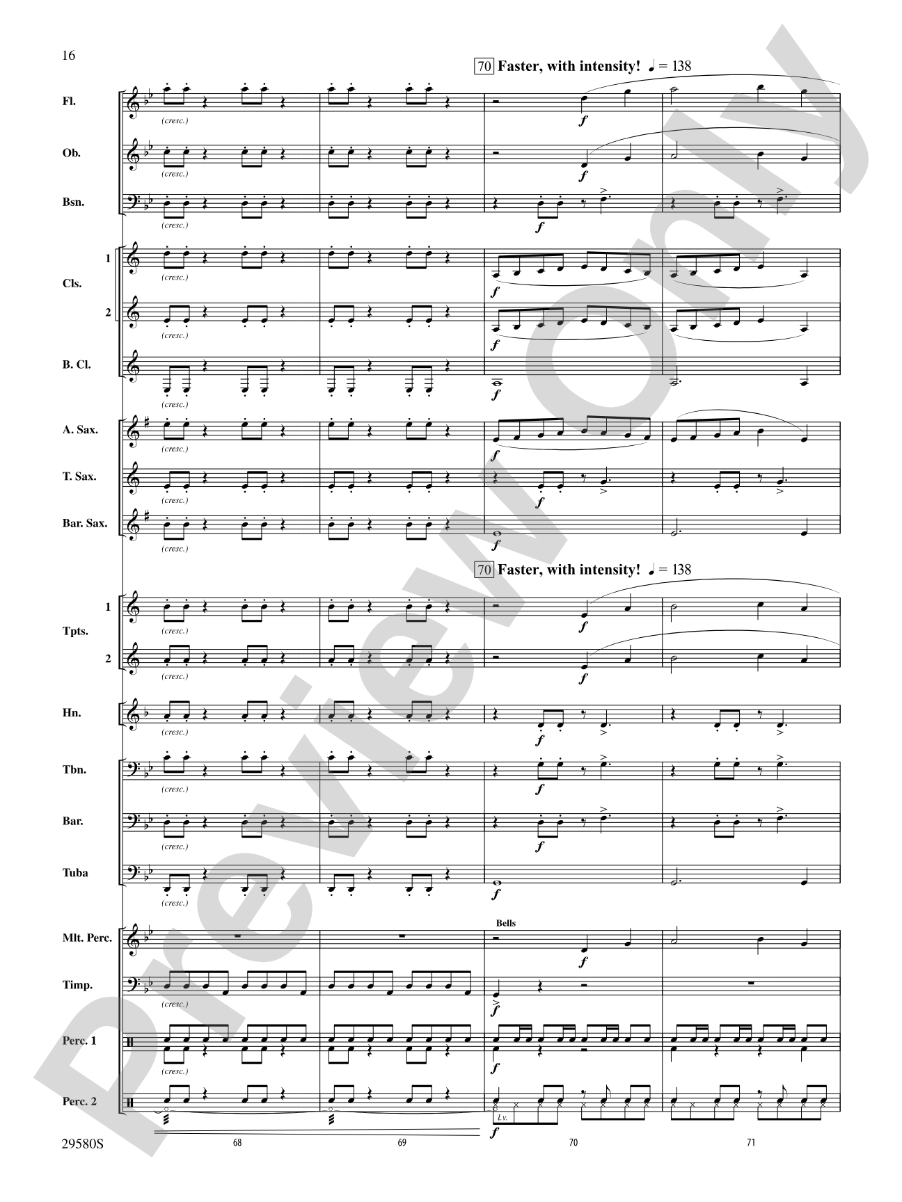 The Pit and the Pendulum: Concert Band Conductor Score & Parts