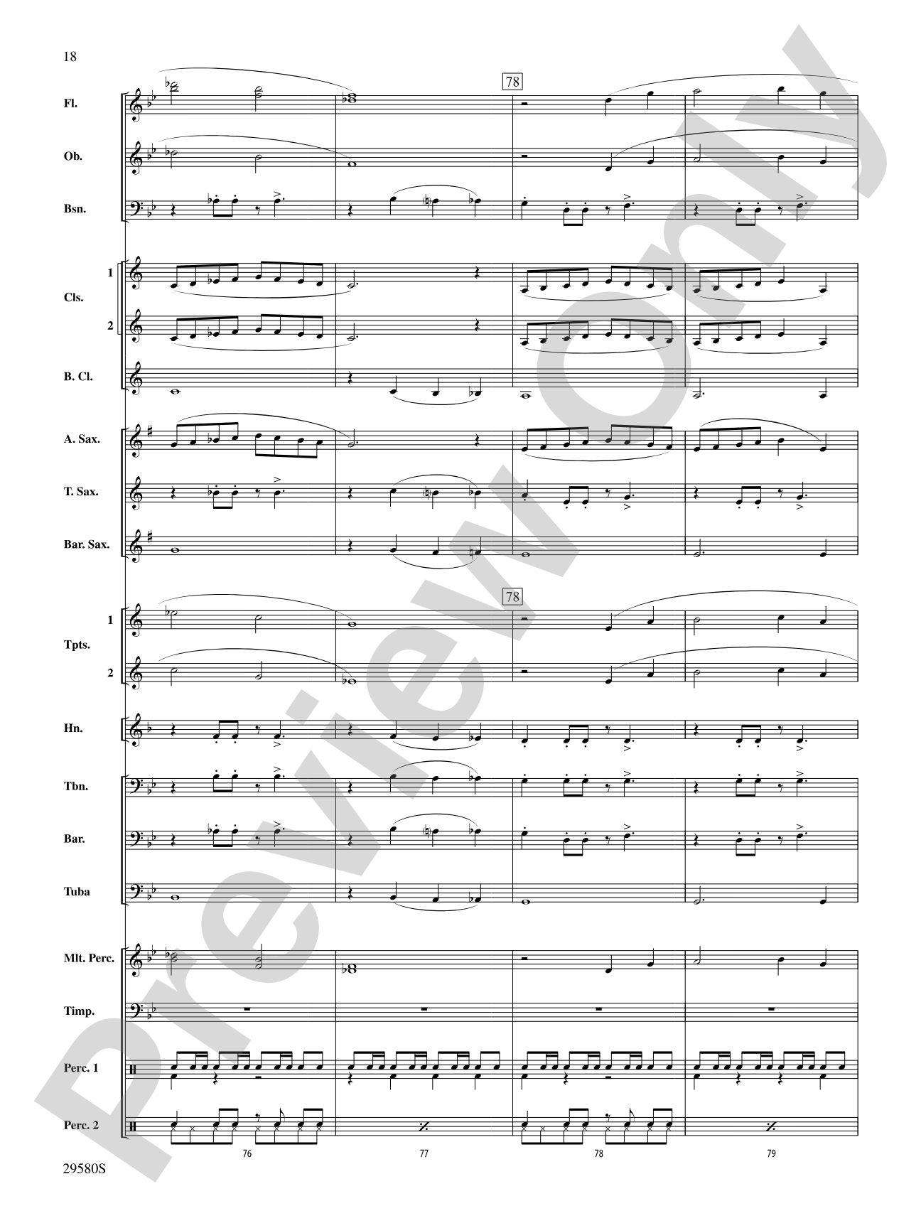 The Pit and the Pendulum: Concert Band Conductor Score & Parts