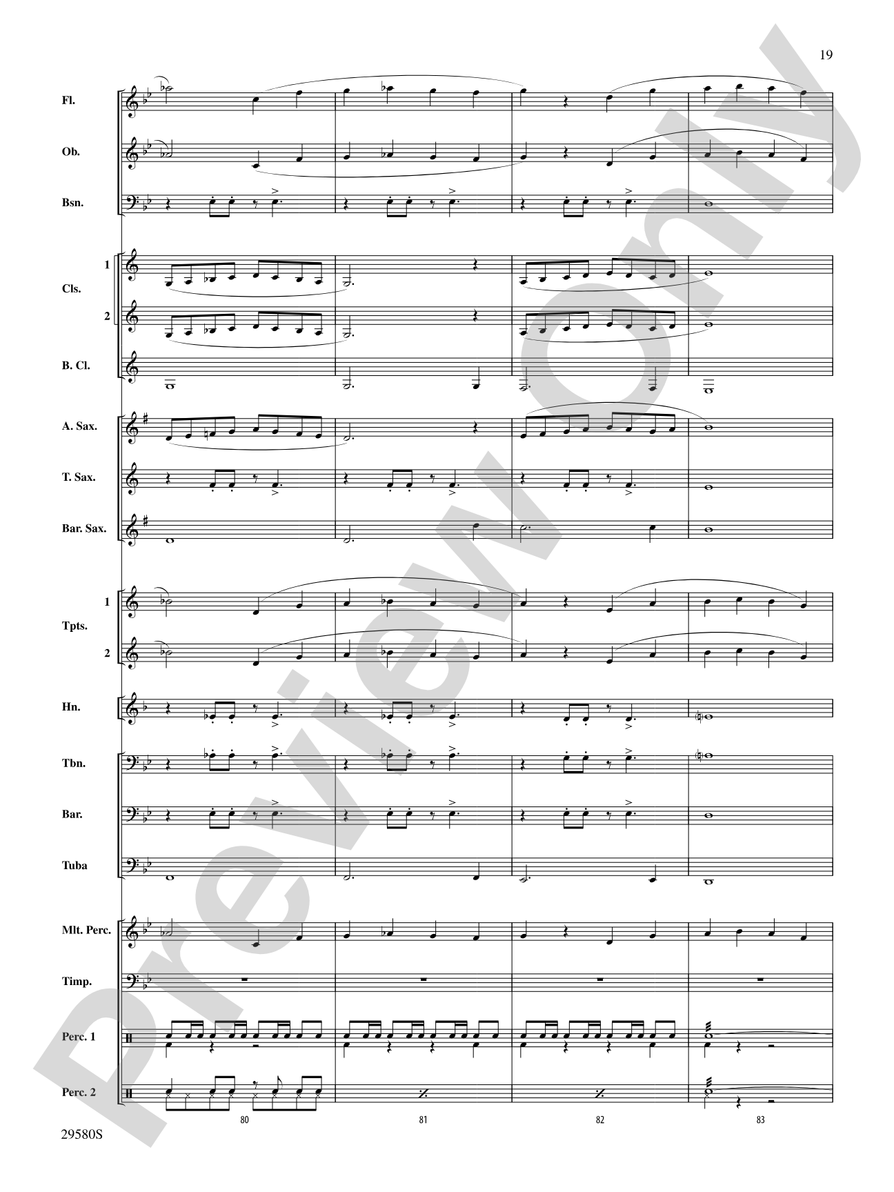 The Pit and the Pendulum: Concert Band Conductor Score & Parts