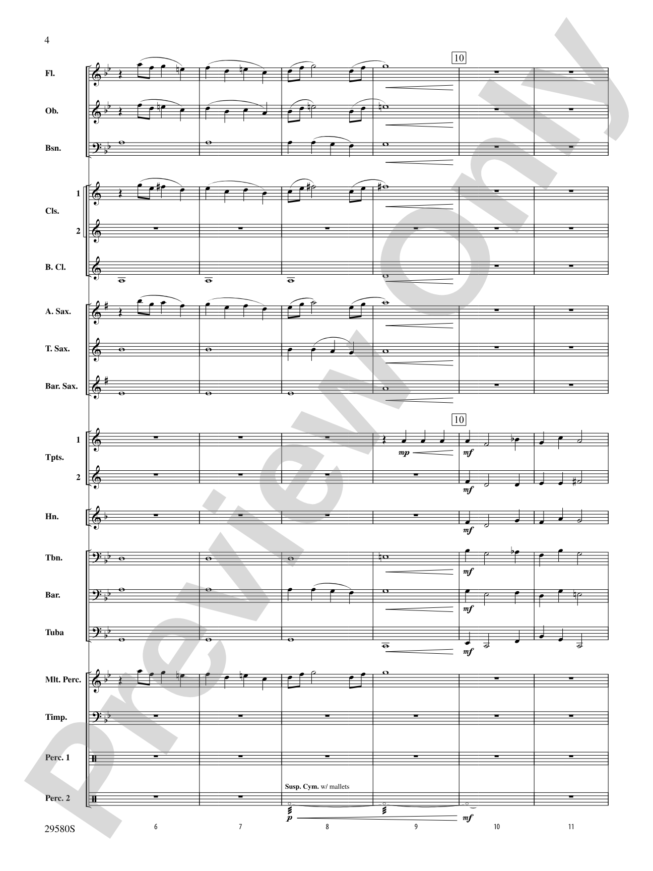 The Pit and the Pendulum: Concert Band Conductor Score & Parts