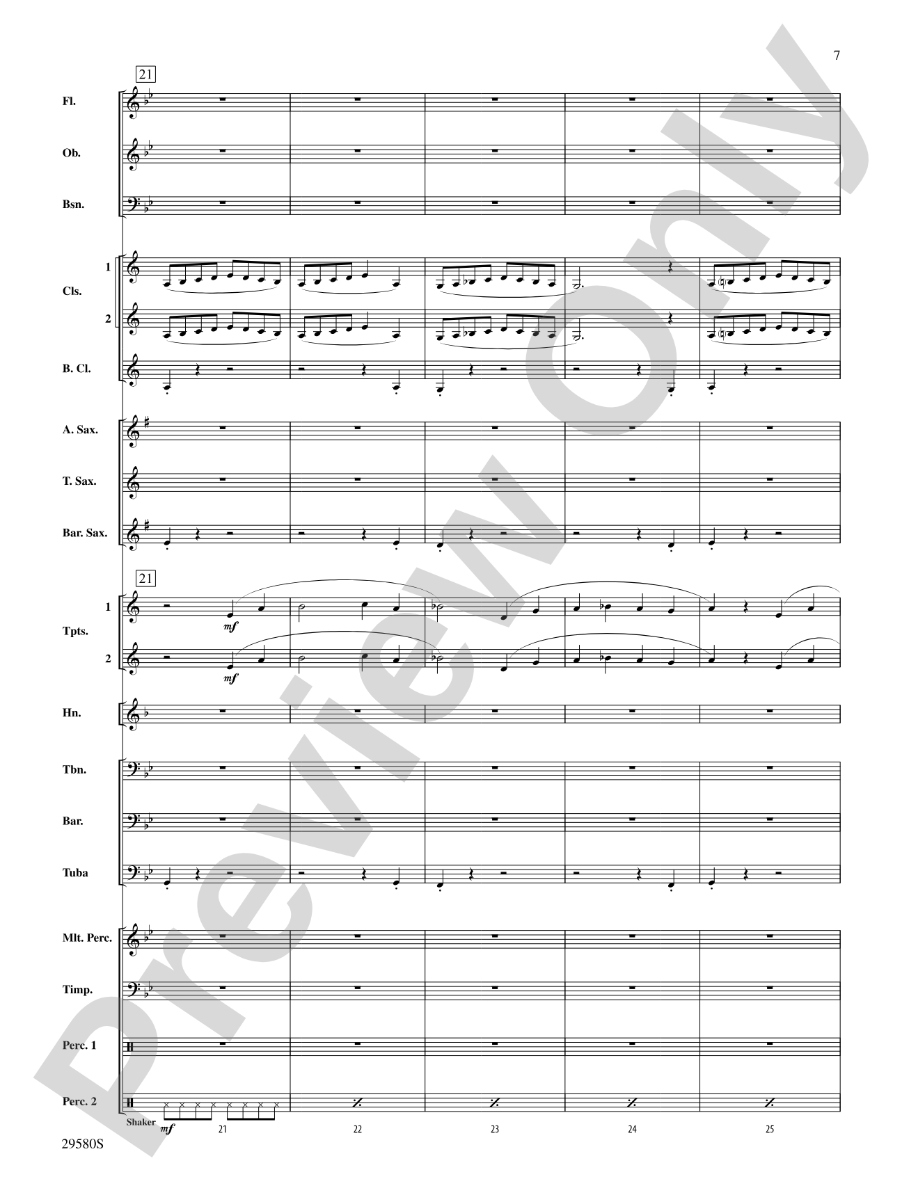 The Pit and the Pendulum: Concert Band Conductor Score & Parts