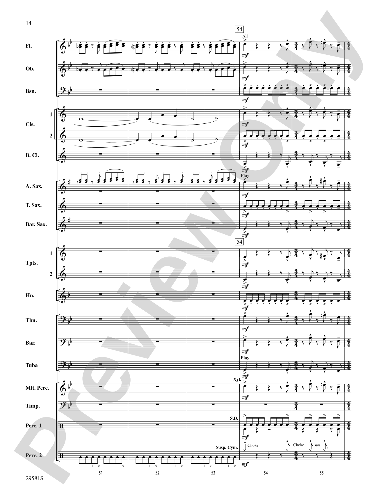 The Temple of Ka Uka: Concert Band Conductor Score & Parts