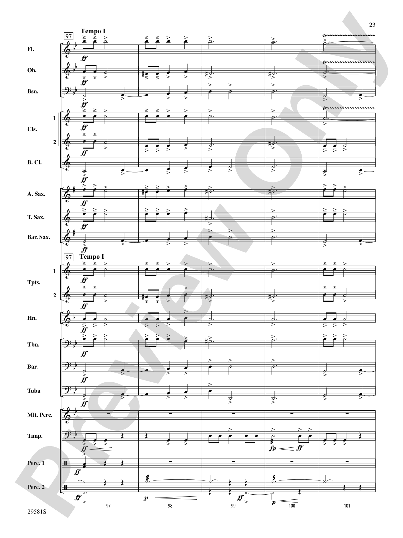 The Temple of Ka Uka: Concert Band Conductor Score & Parts