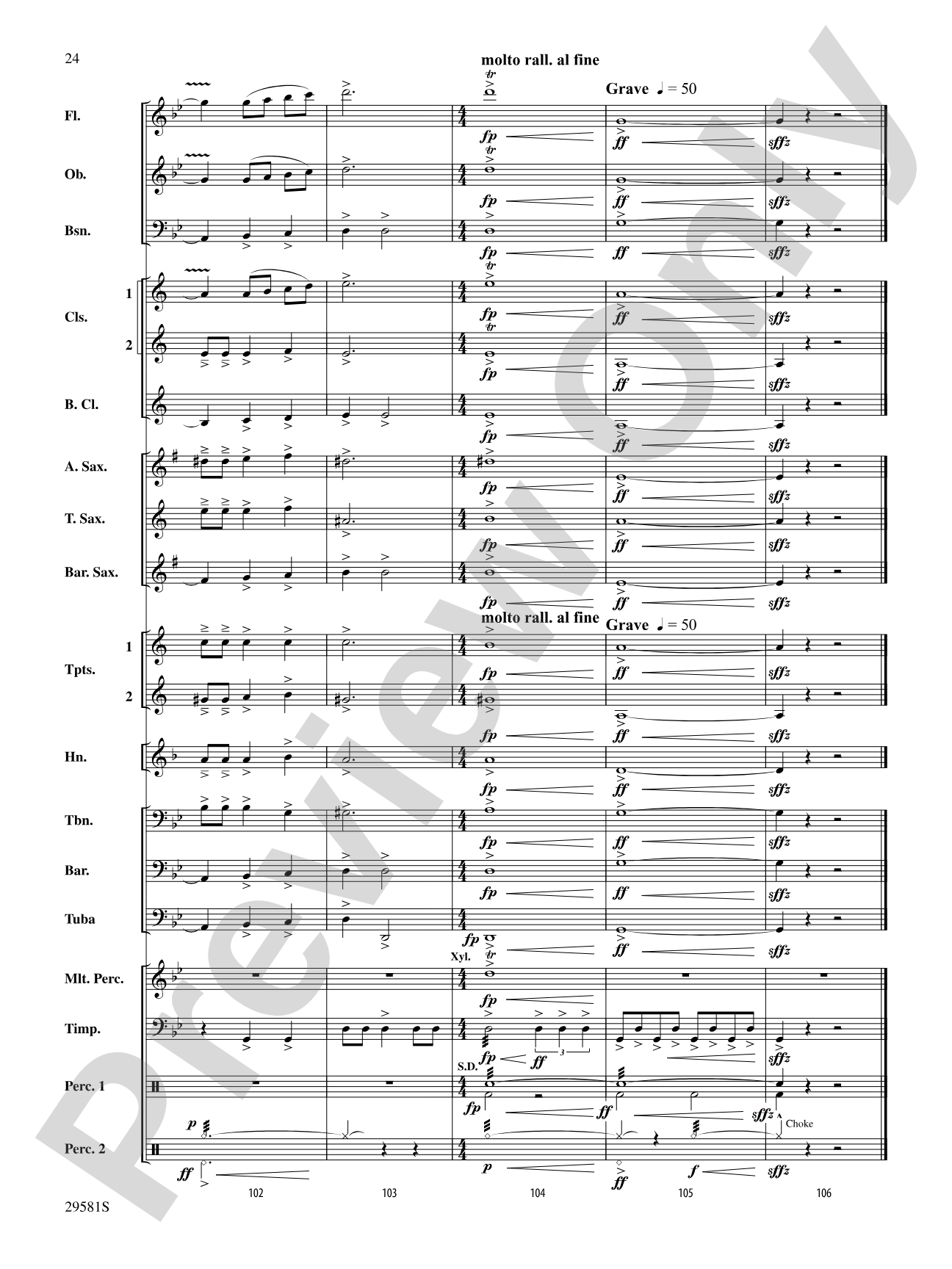 The Temple of Ka Uka: Concert Band Conductor Score & Parts