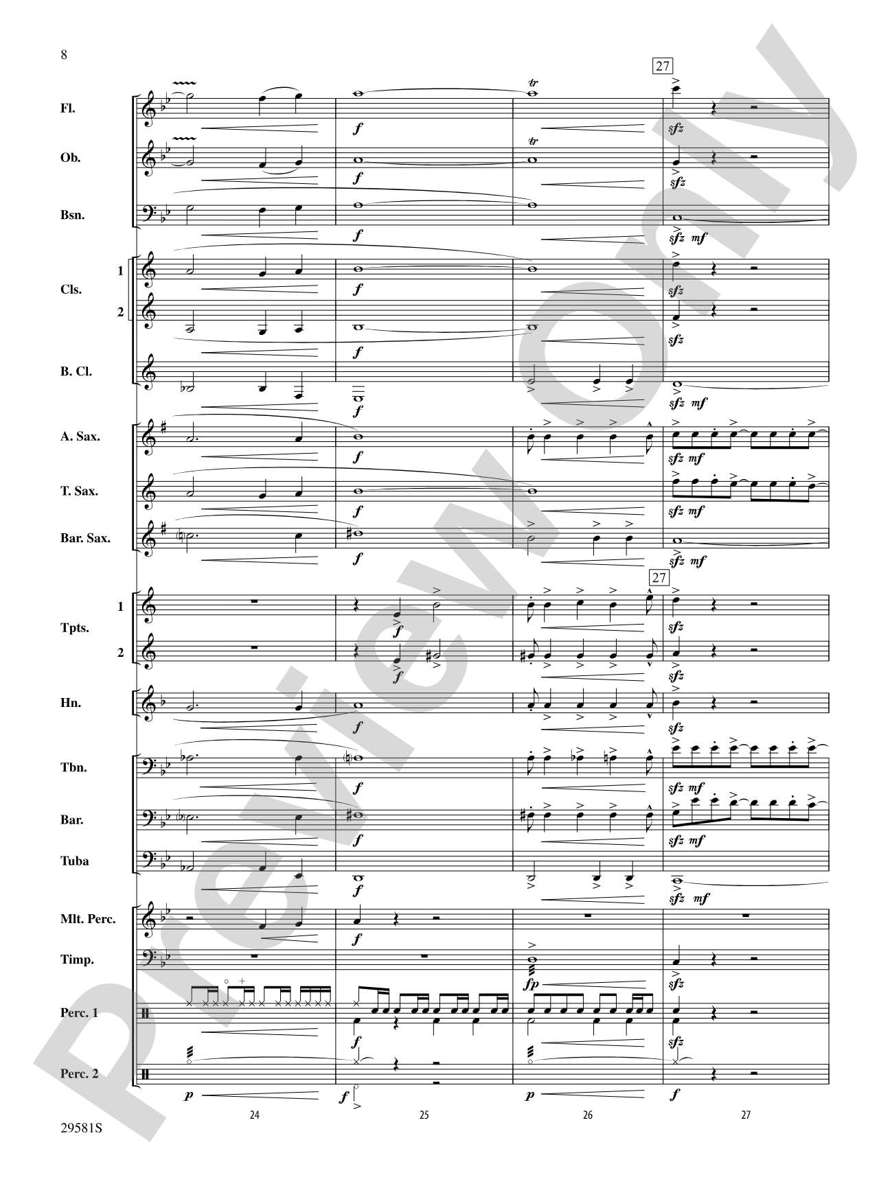 The Temple of Ka Uka: Concert Band Conductor Score & Parts