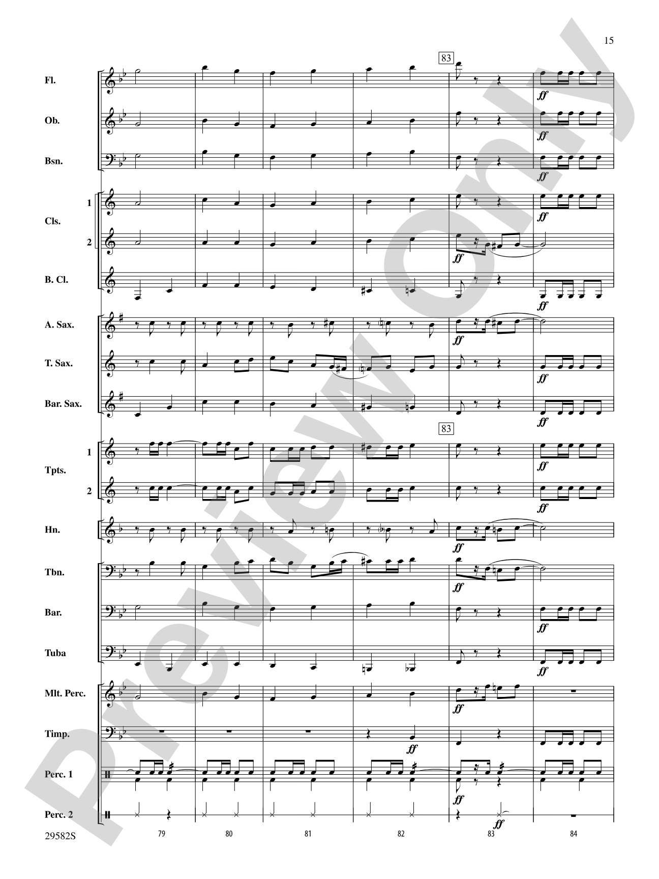 Anchors Aweigh: Concert Band Conductor Score & Parts