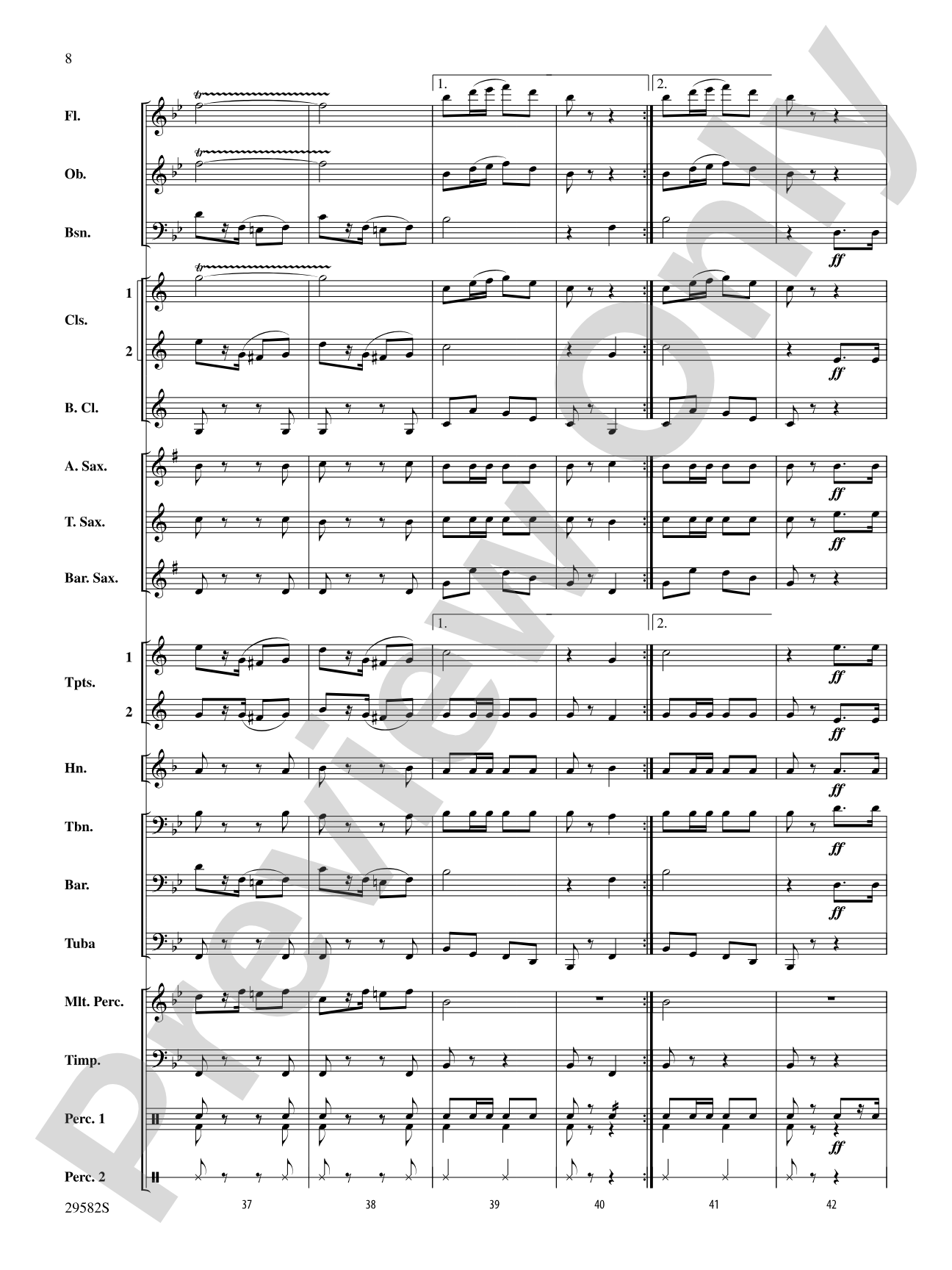 Anchors Aweigh: Concert Band Conductor Score & Parts