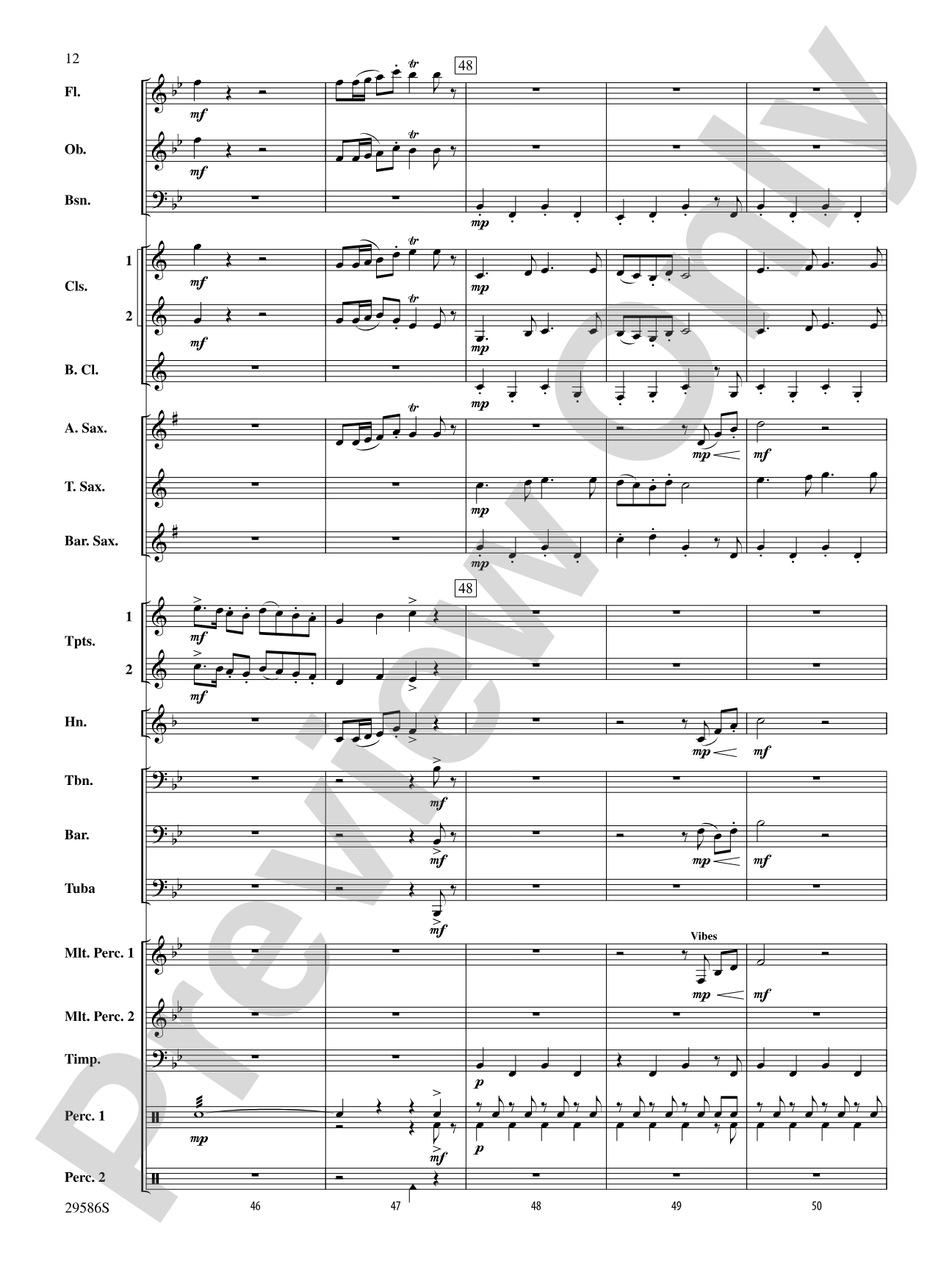 The Young Royals: Concert Band Conductor Score & Parts