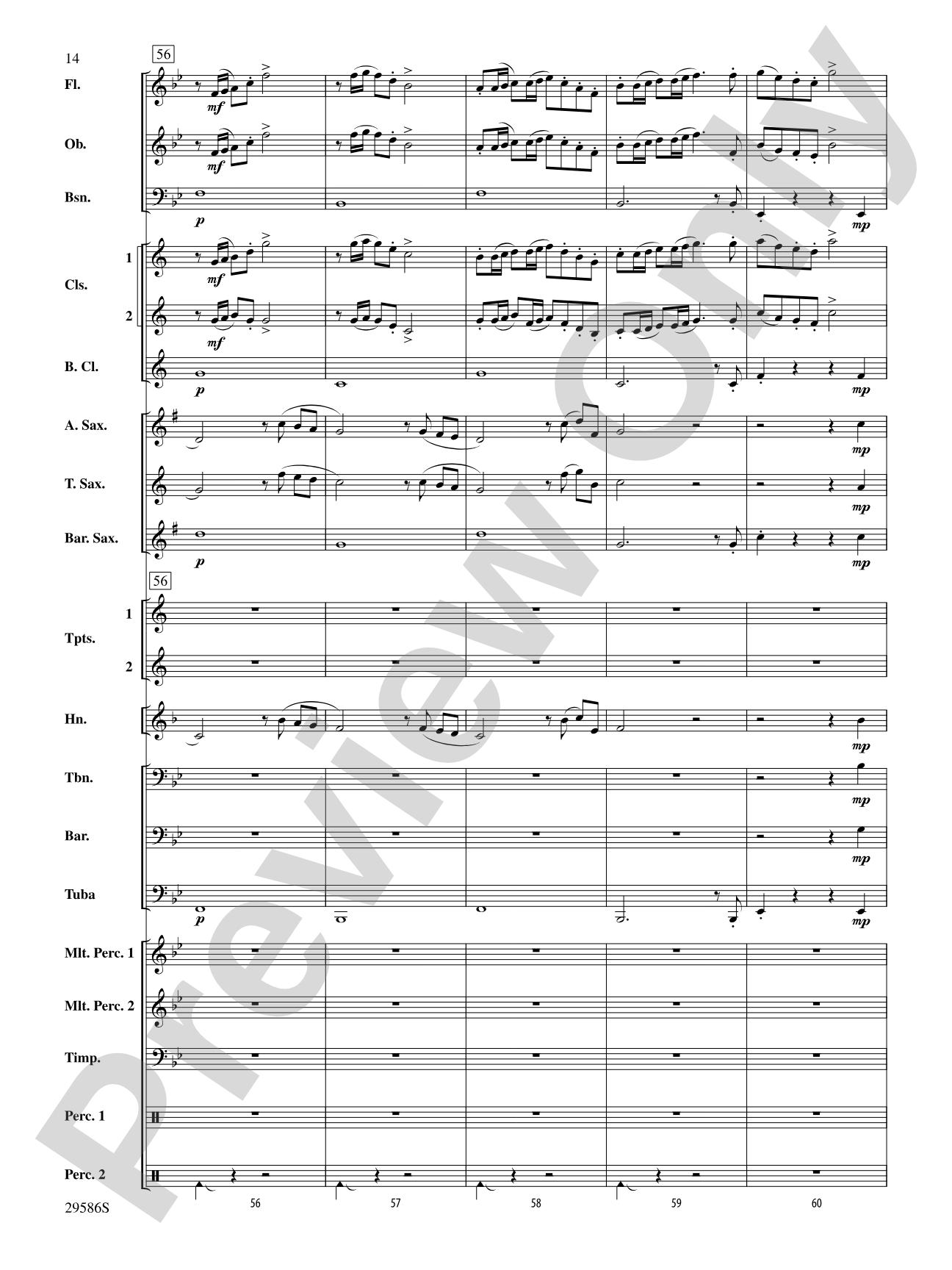 The Young Royals: Concert Band Conductor Score & Parts
