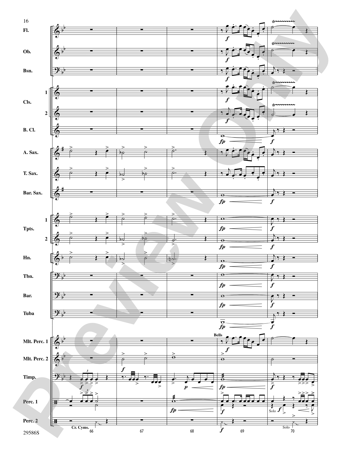 The Young Royals: Concert Band Conductor Score & Parts