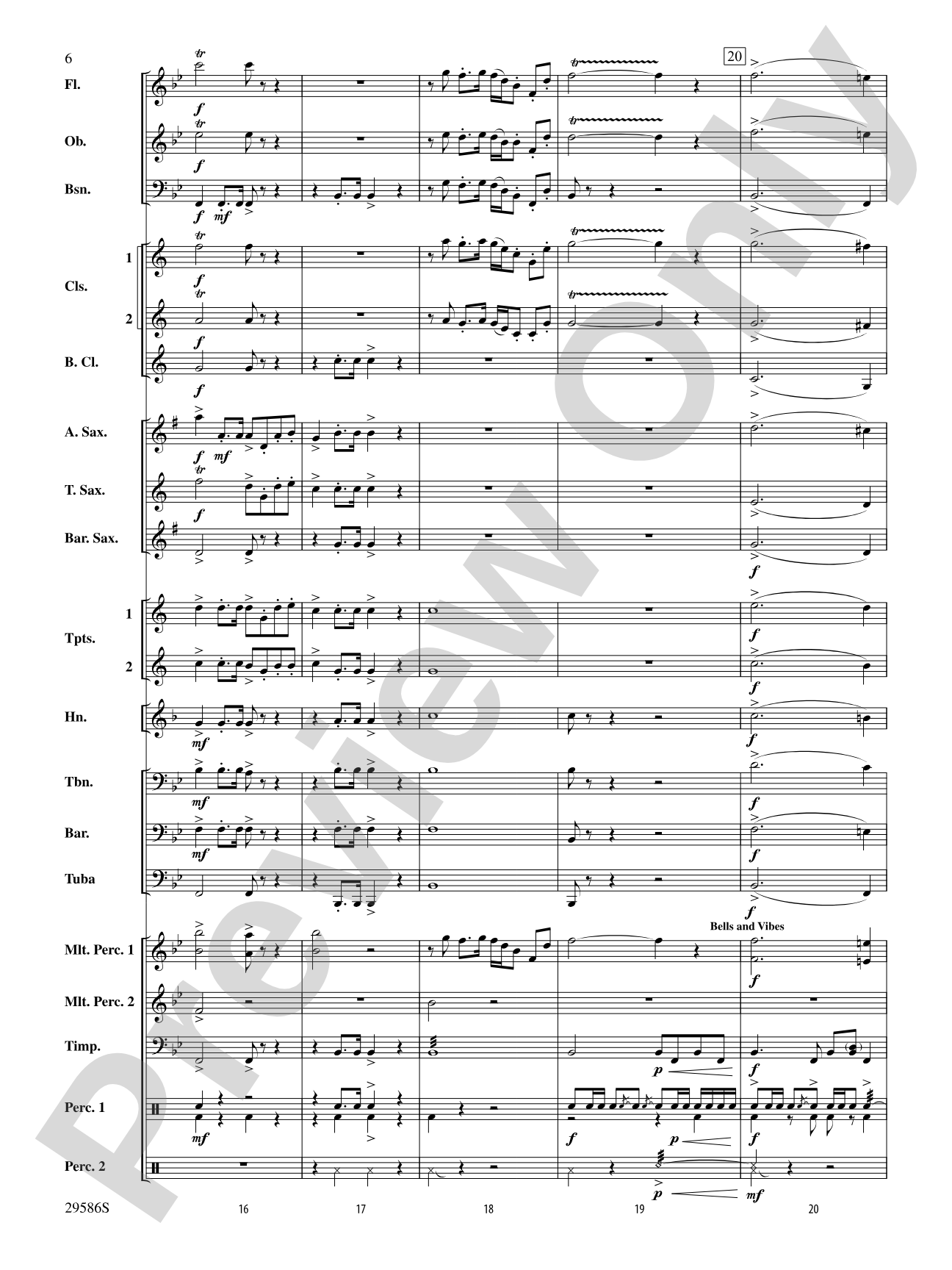 The Young Royals: Concert Band Conductor Score & Parts