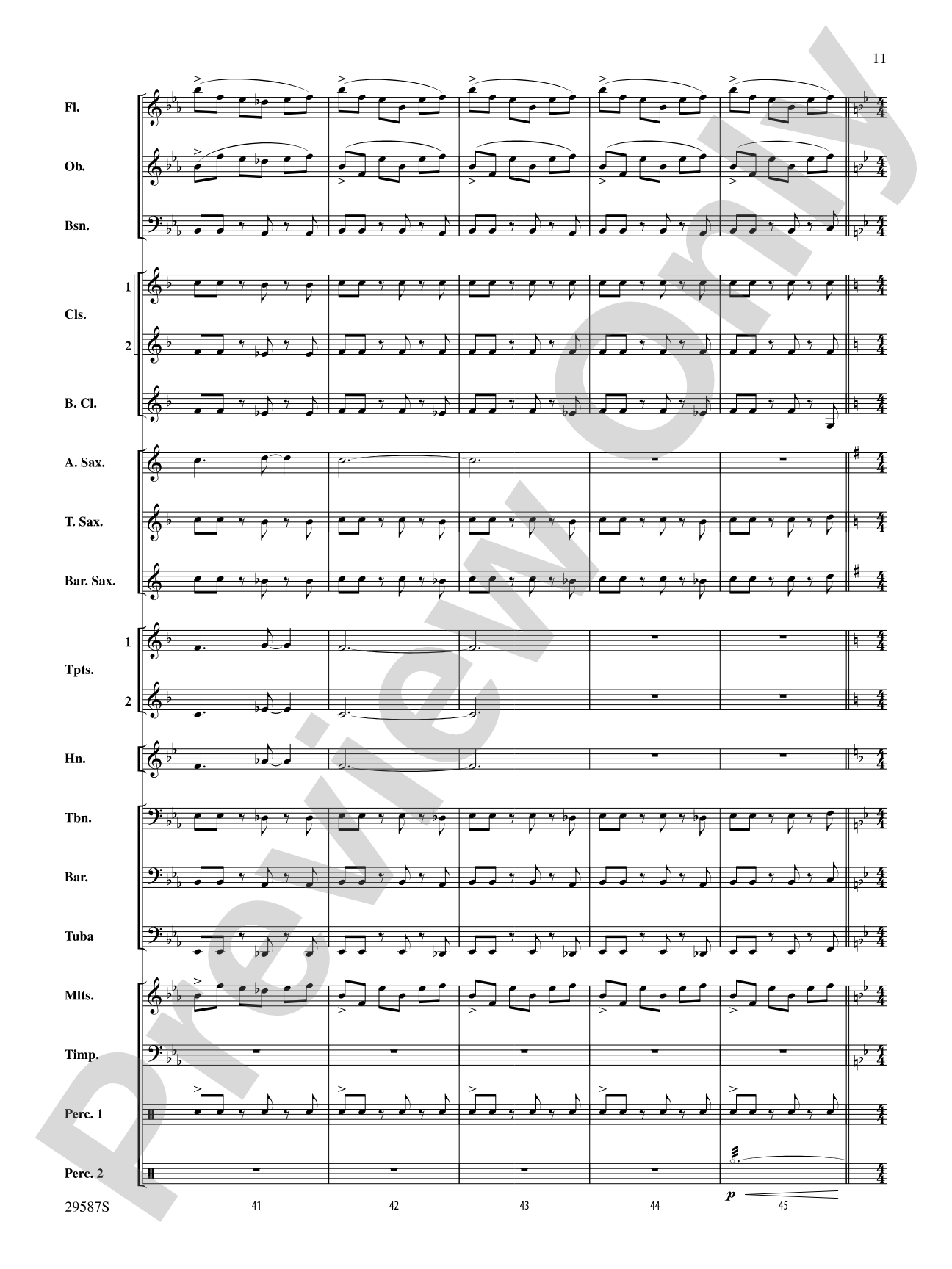 Return of the Monarchs: Concert Band Conductor Score & Parts