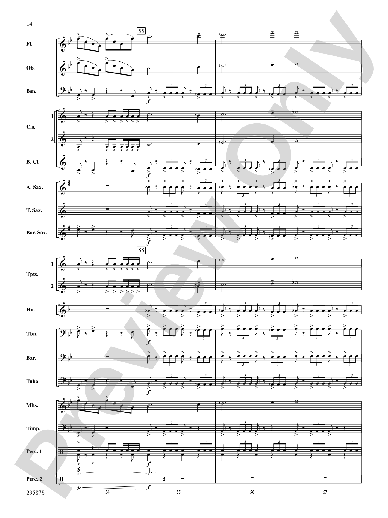 Return of the Monarchs: Concert Band Conductor Score & Parts