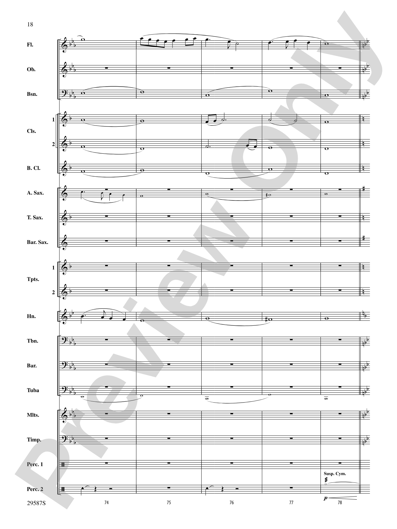 Return of the Monarchs: Concert Band Conductor Score & Parts