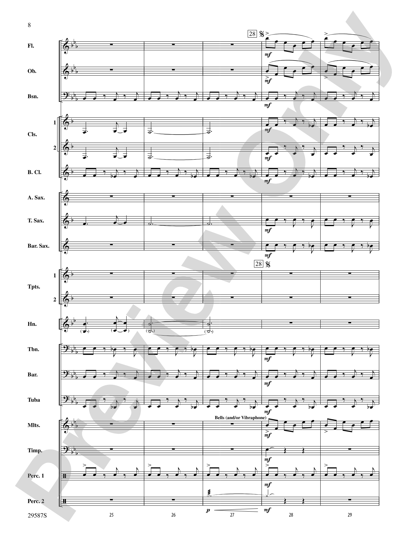 Return of the Monarchs: Concert Band Conductor Score & Parts