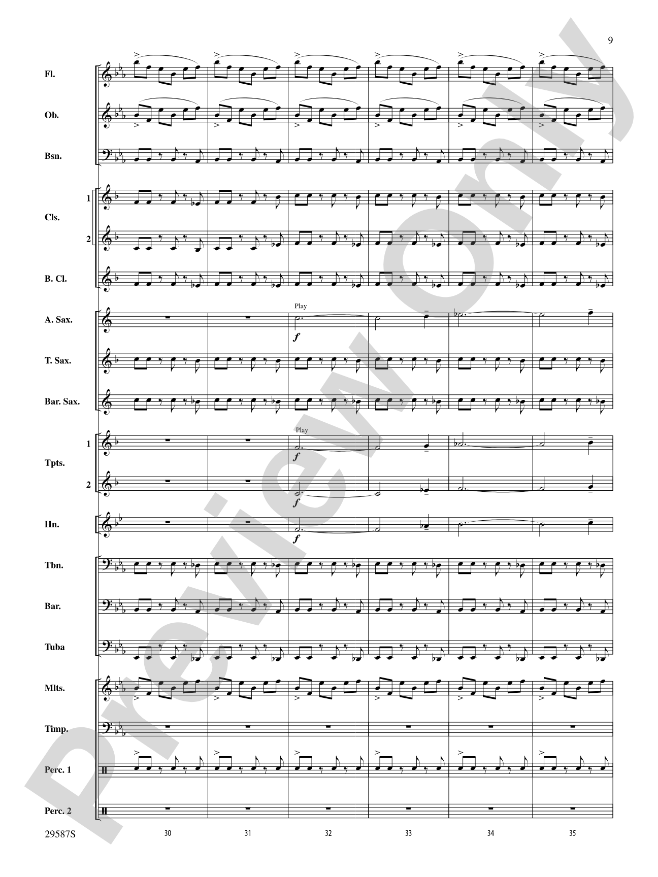 Return of the Monarchs: Concert Band Conductor Score & Parts