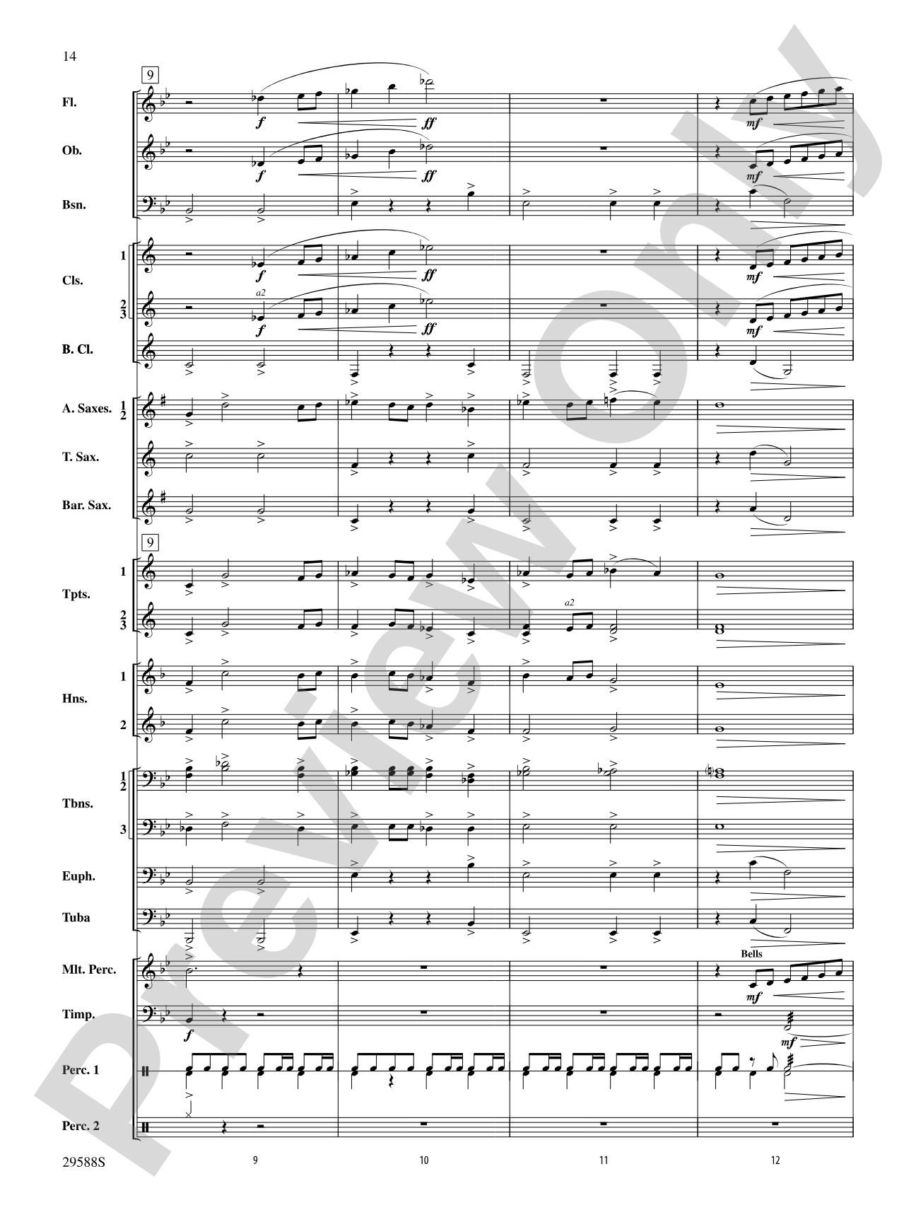 Three Concert Openers: Concert Band Conductor Score & Parts