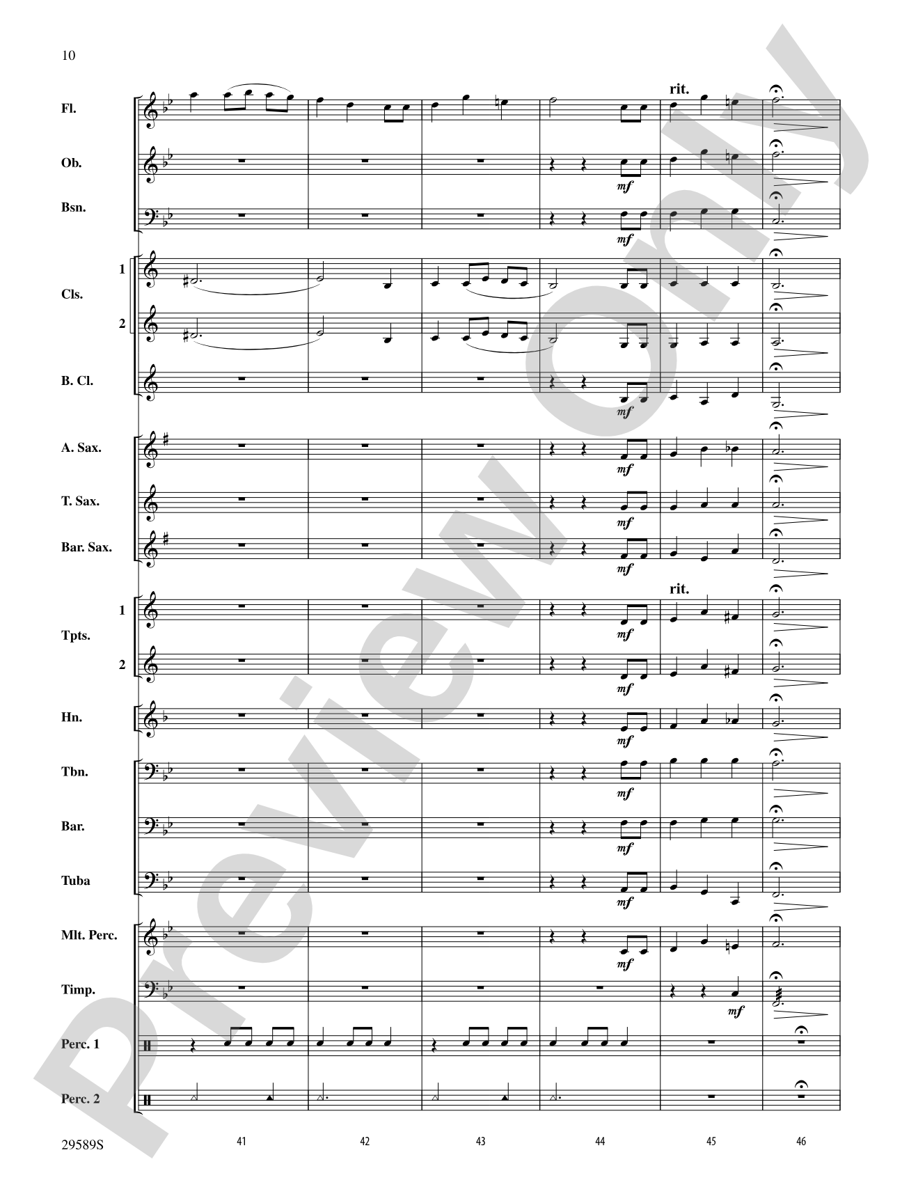 Holiday Carol Collage: Concert Band Conductor Score & Parts