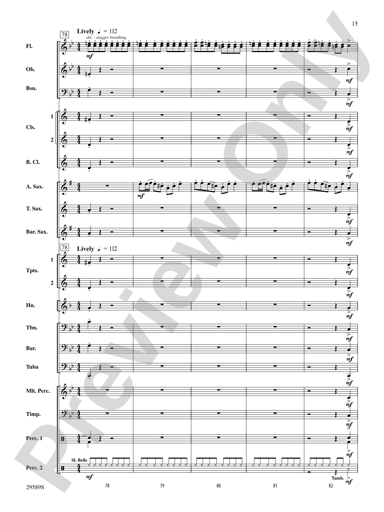 Holiday Carol Collage: Concert Band Conductor Score & Parts