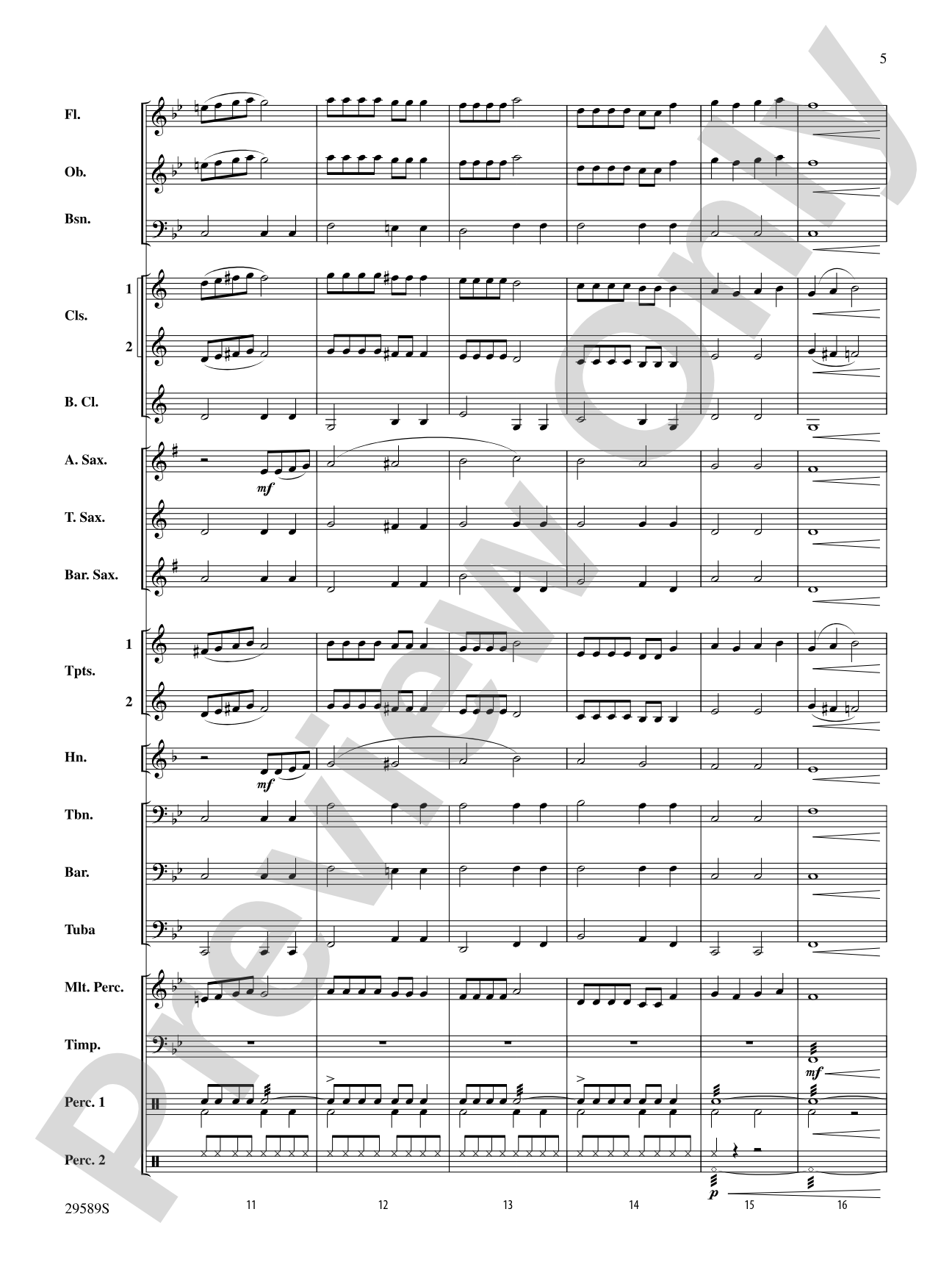Holiday Carol Collage: Concert Band Conductor Score & Parts