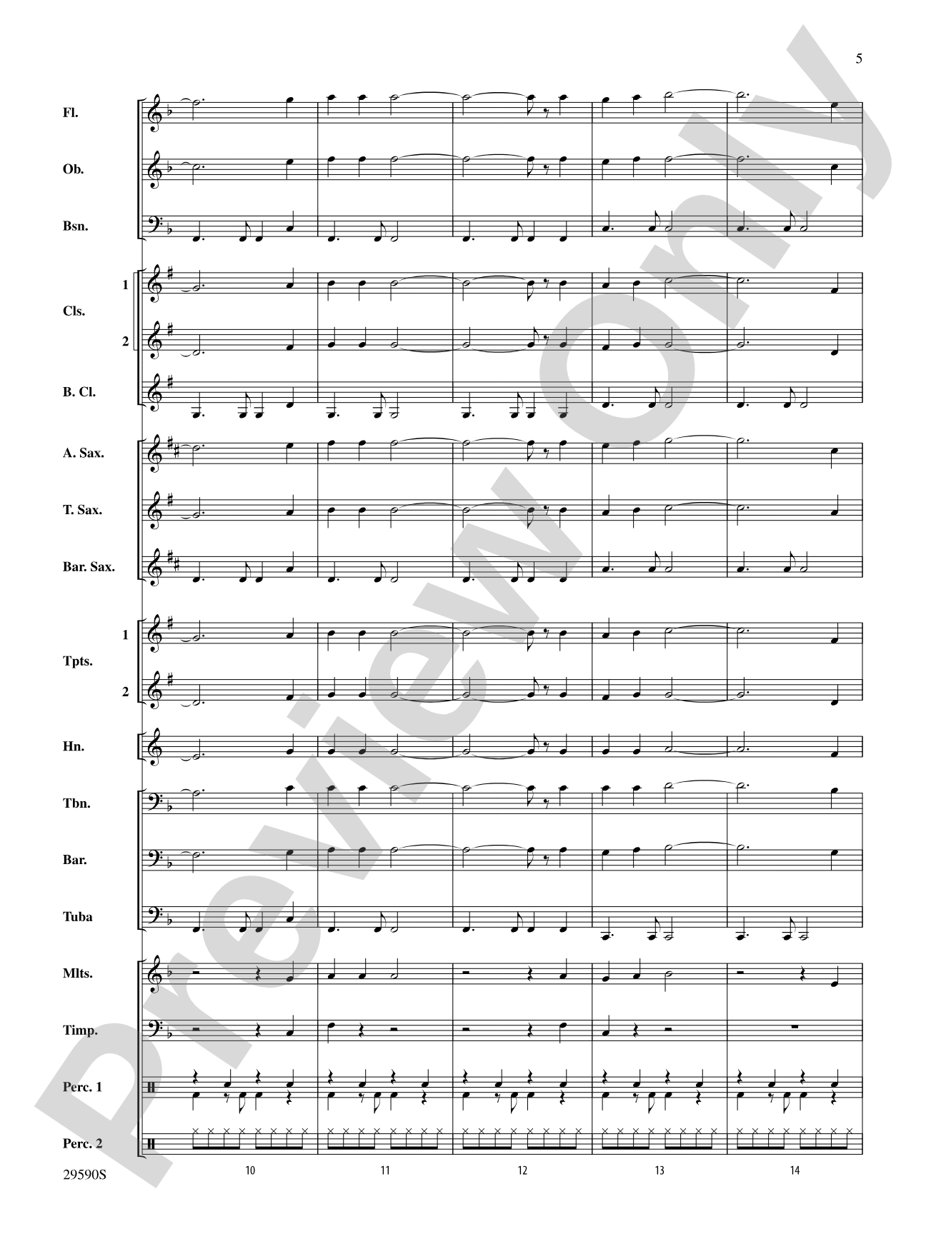Hooked on Holidays: Concert Band Conductor Score & Parts