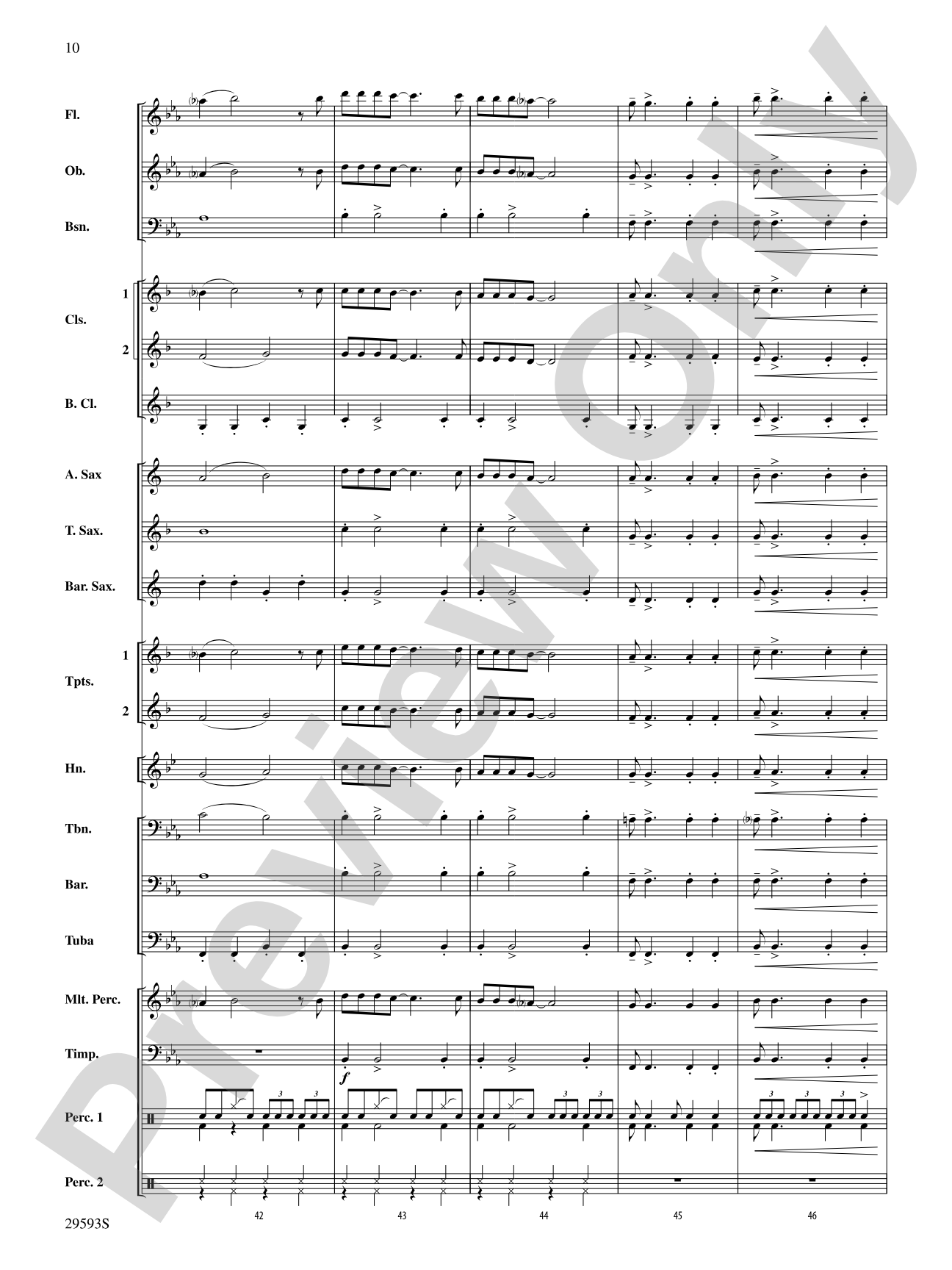 Winter Wonderland: Concert Band Conductor Score & Parts