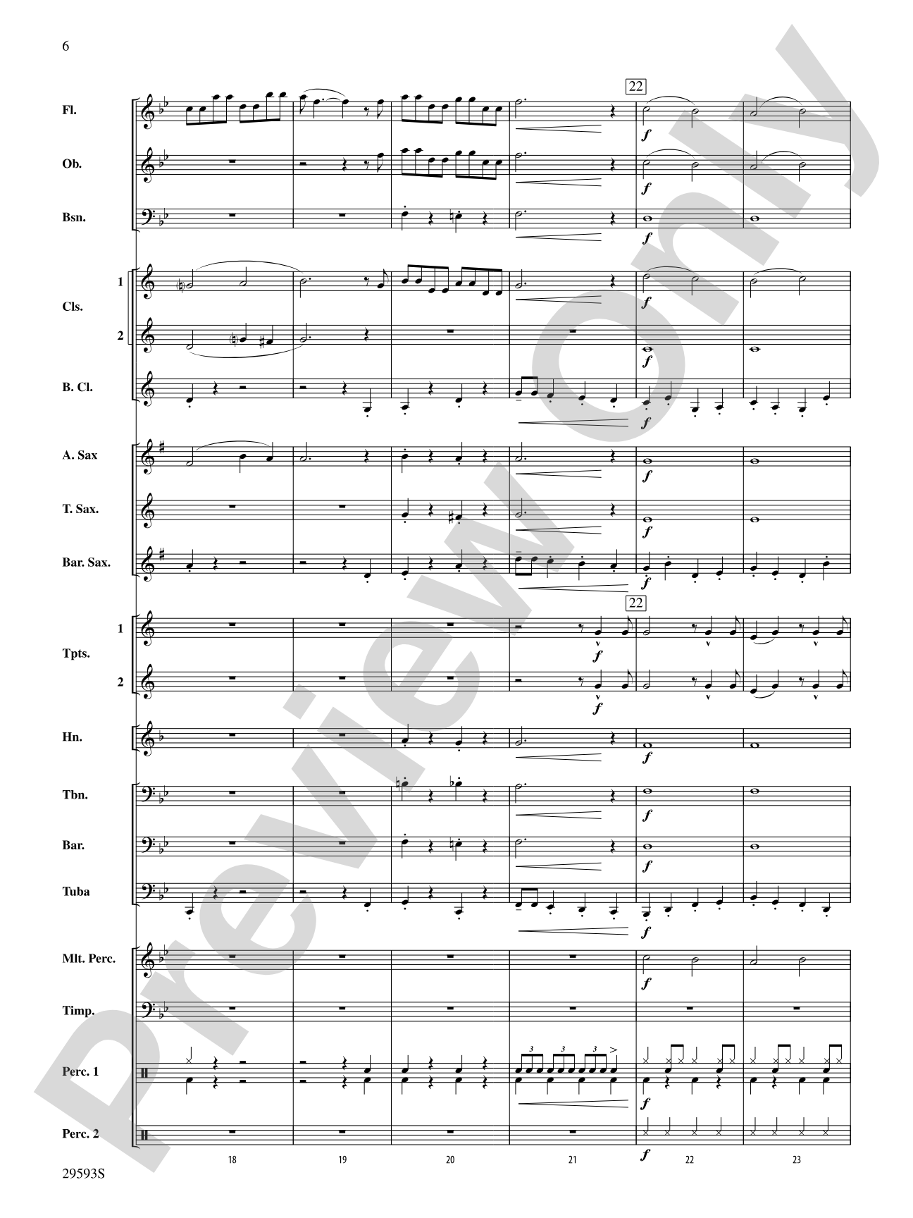 Winter Wonderland: Concert Band Conductor Score & Parts