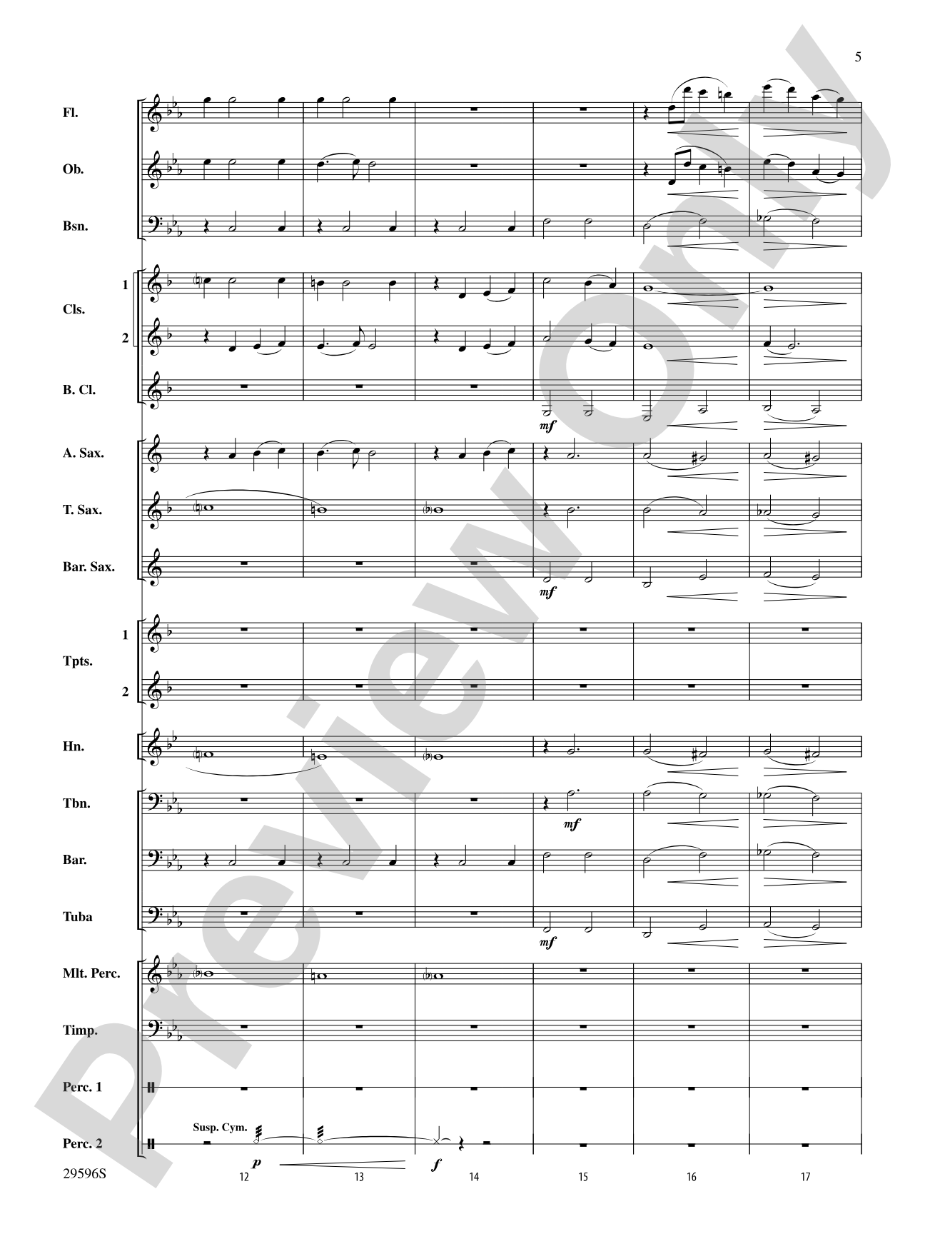 My Funny Valentine: Concert Band Conductor Score & Parts